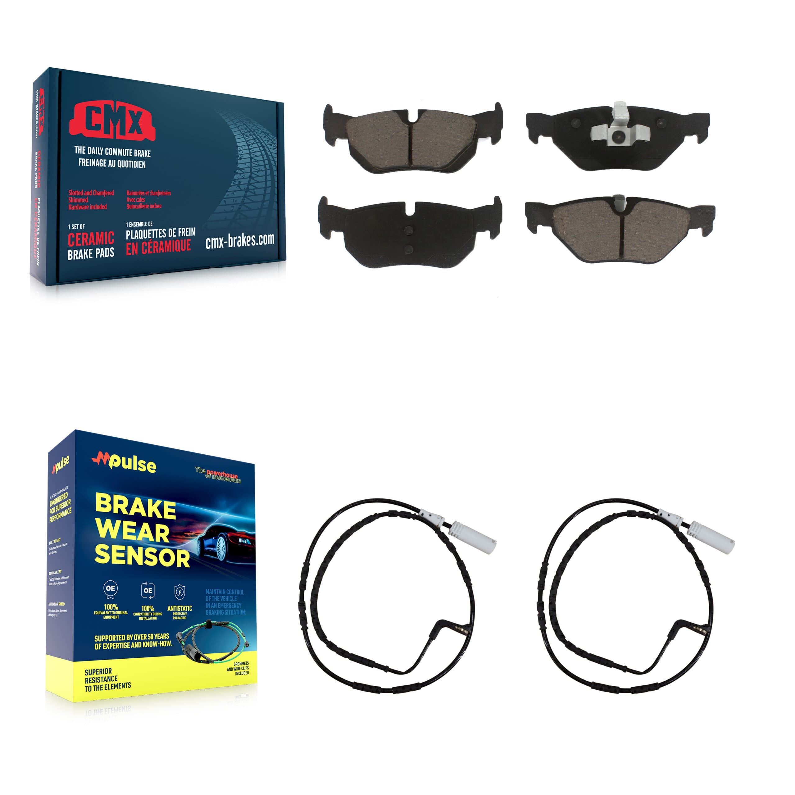 CMX - KCW-100917 - Rear Disc Brake Pad Kits image 1