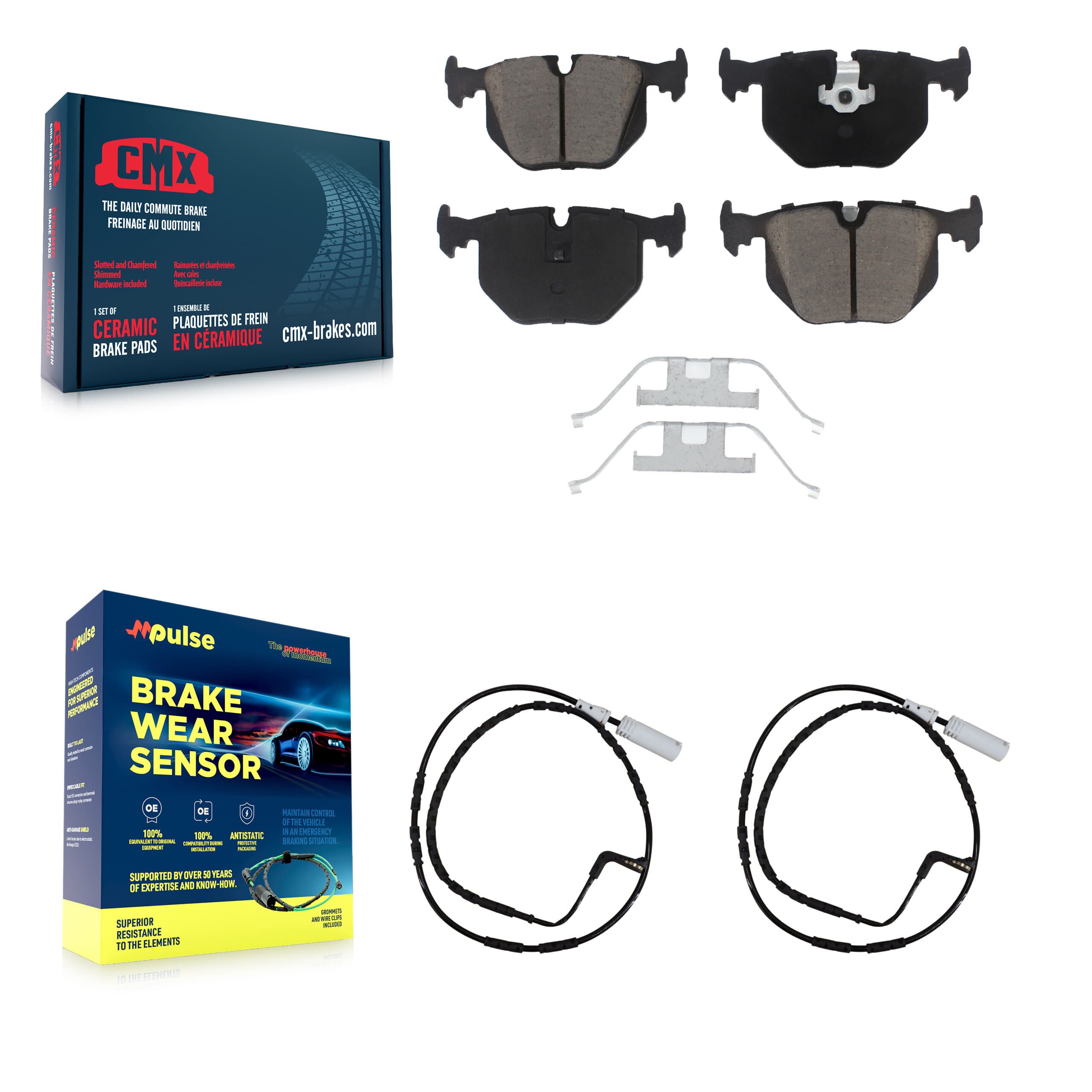 CMX - KCW-100920 - Rear Disc Brake Pad Kits image 1