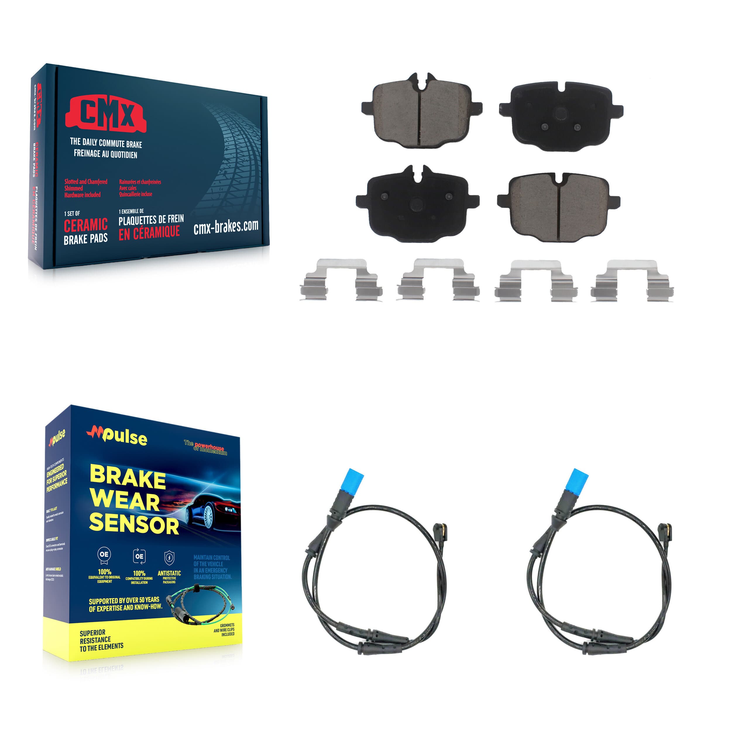 CMX - KCW-100926 - Rear Disc Brake Pad Kits image 1