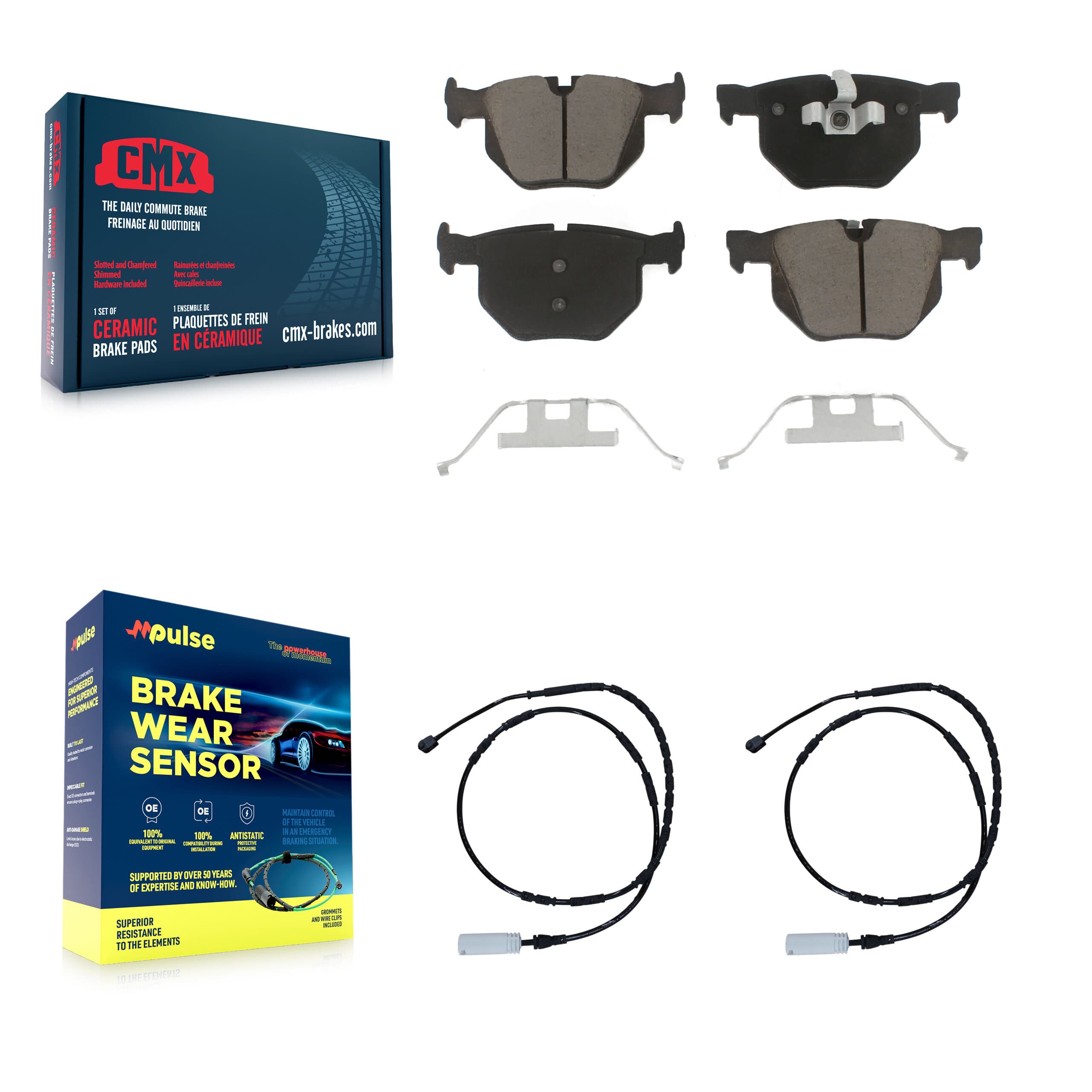 CMX - KCW-100931 - Rear Disc Brake Pad Kits image 1