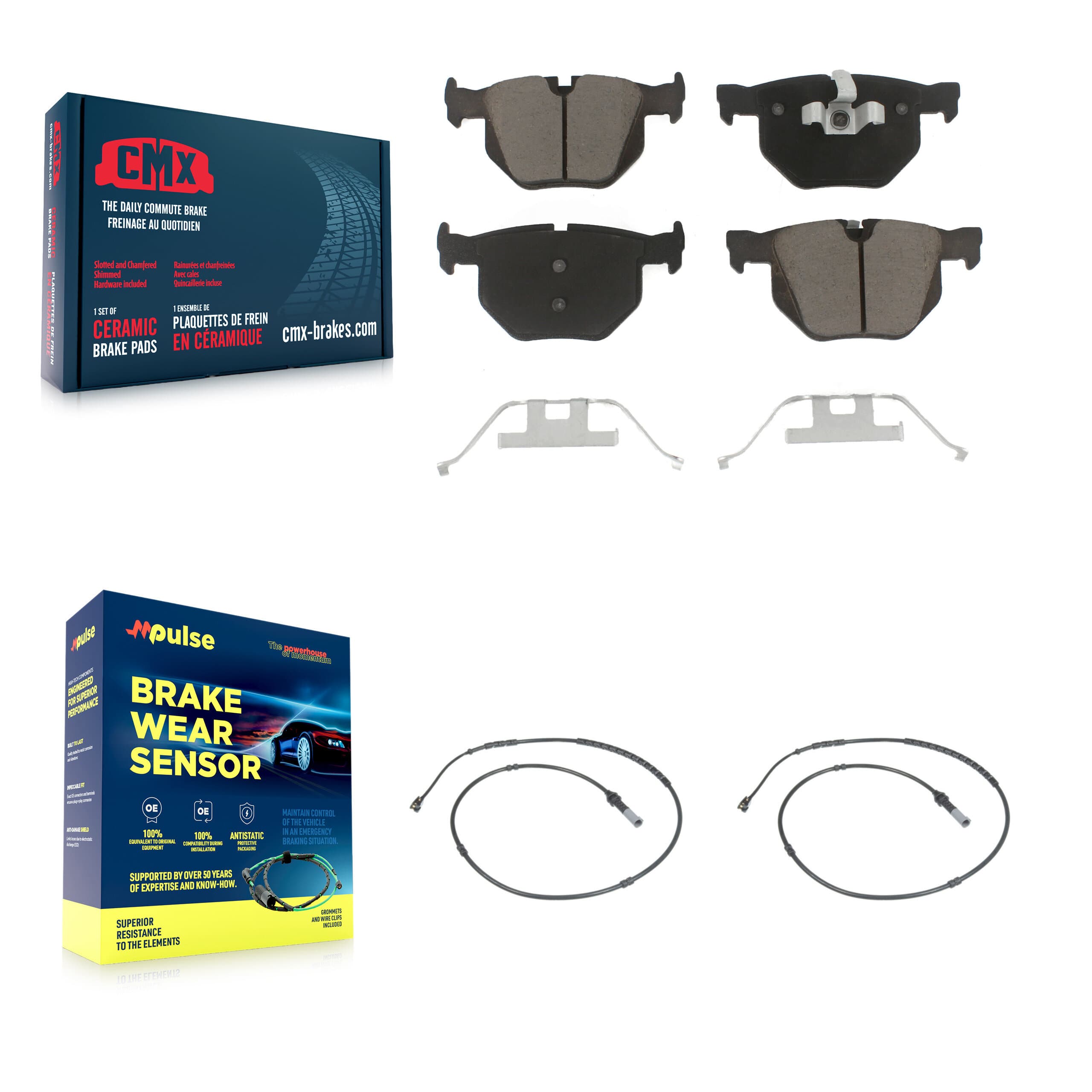 CMX - KCW-100932 - Rear Disc Brake Pad Kits image 1