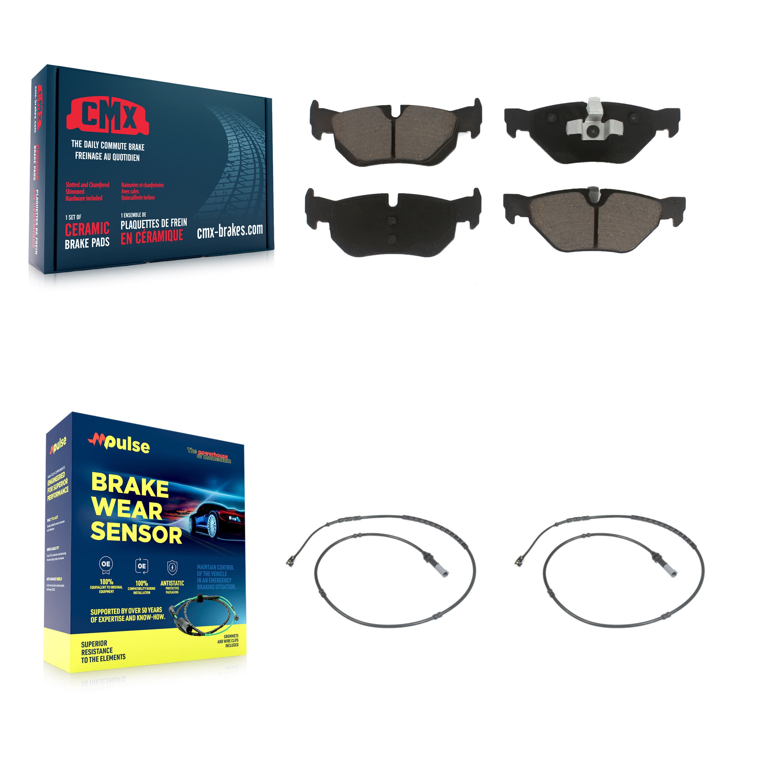 CMX - KCW-100933 - Rear Disc Brake Pad Kits image 1