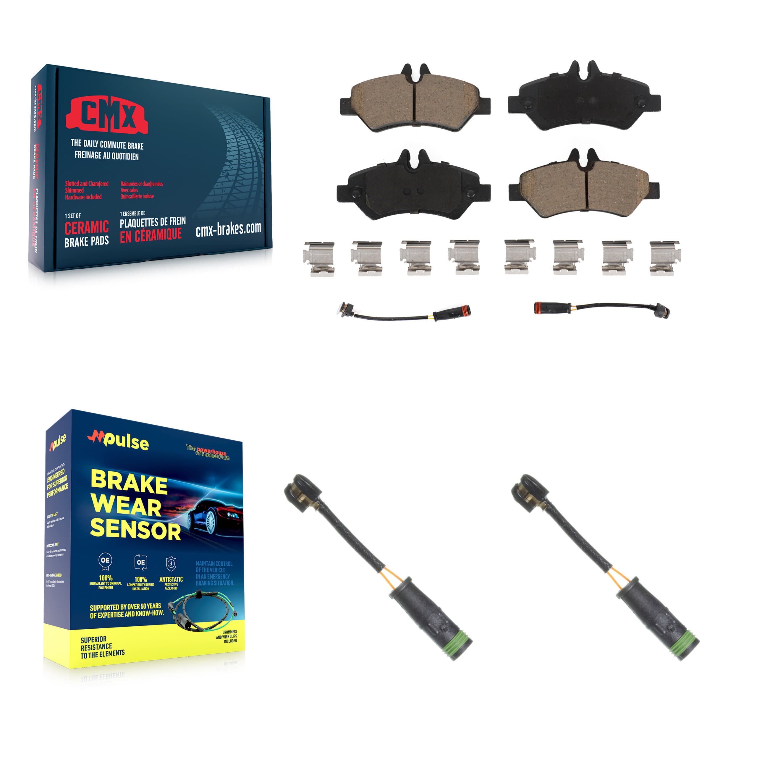 CMX - KCW-100934 - Rear Disc Brake Pad Kits image 1