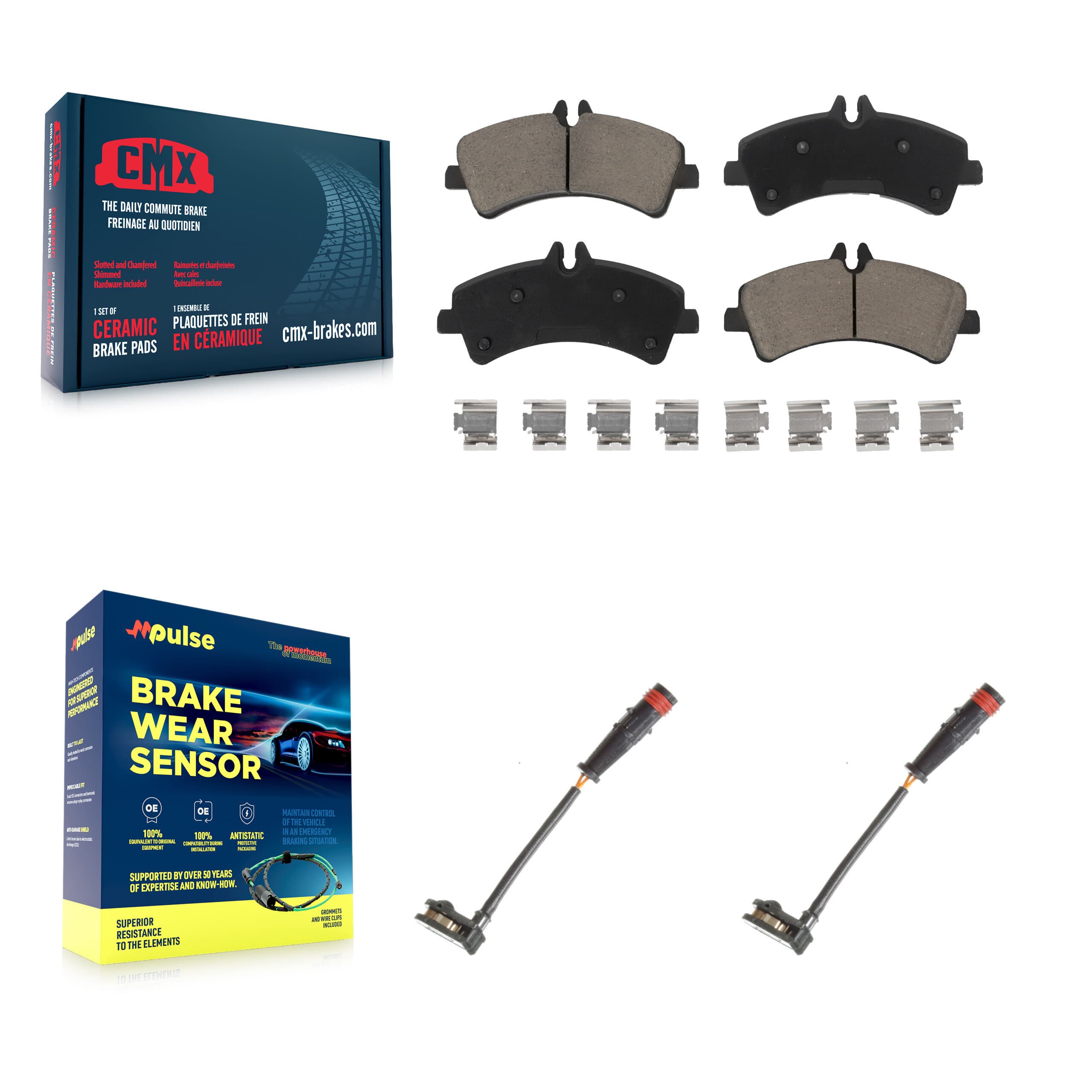CMX - KCW-100937 - Rear Disc Brake Pad Kits image 1