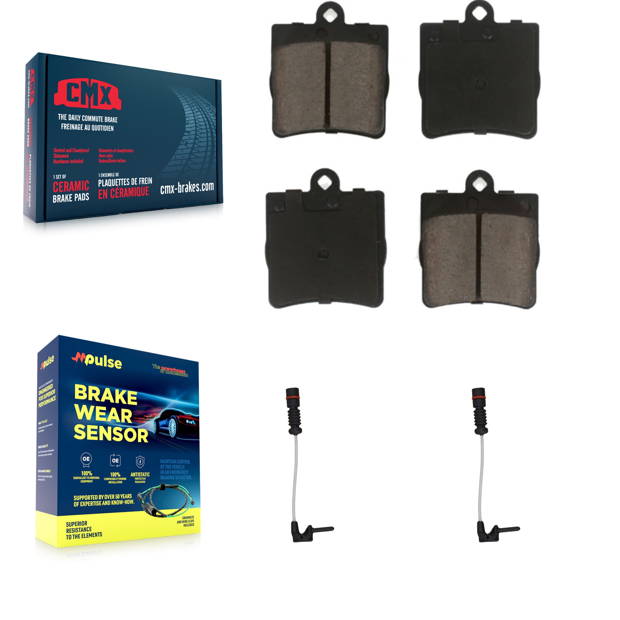 CMX - KCW-100943 - Rear Disc Brake Pad Kits image 1