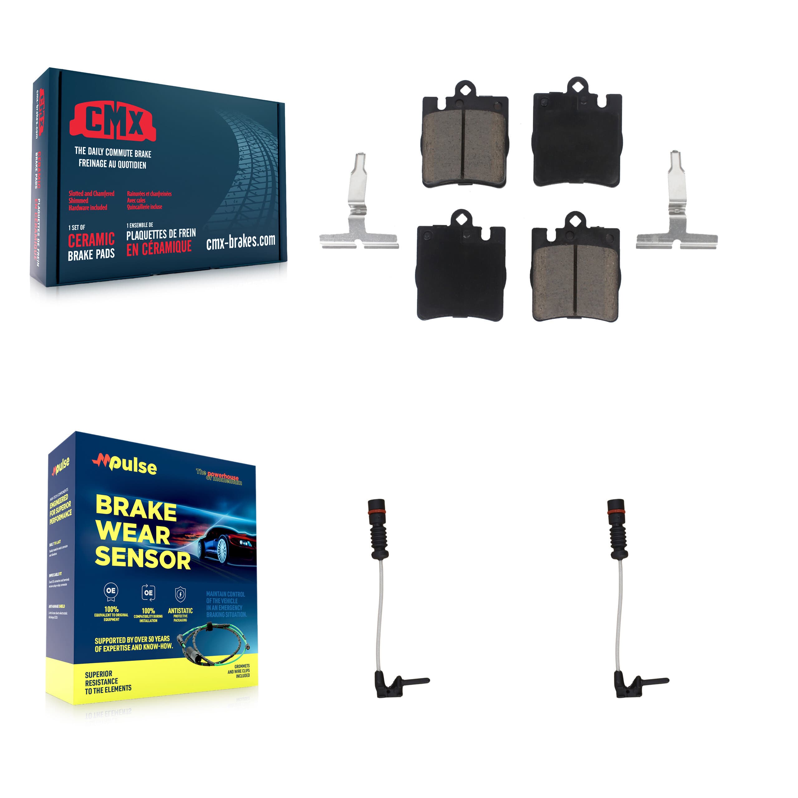 CMX - KCW-100945 - Rear Disc Brake Pad Kits image 1