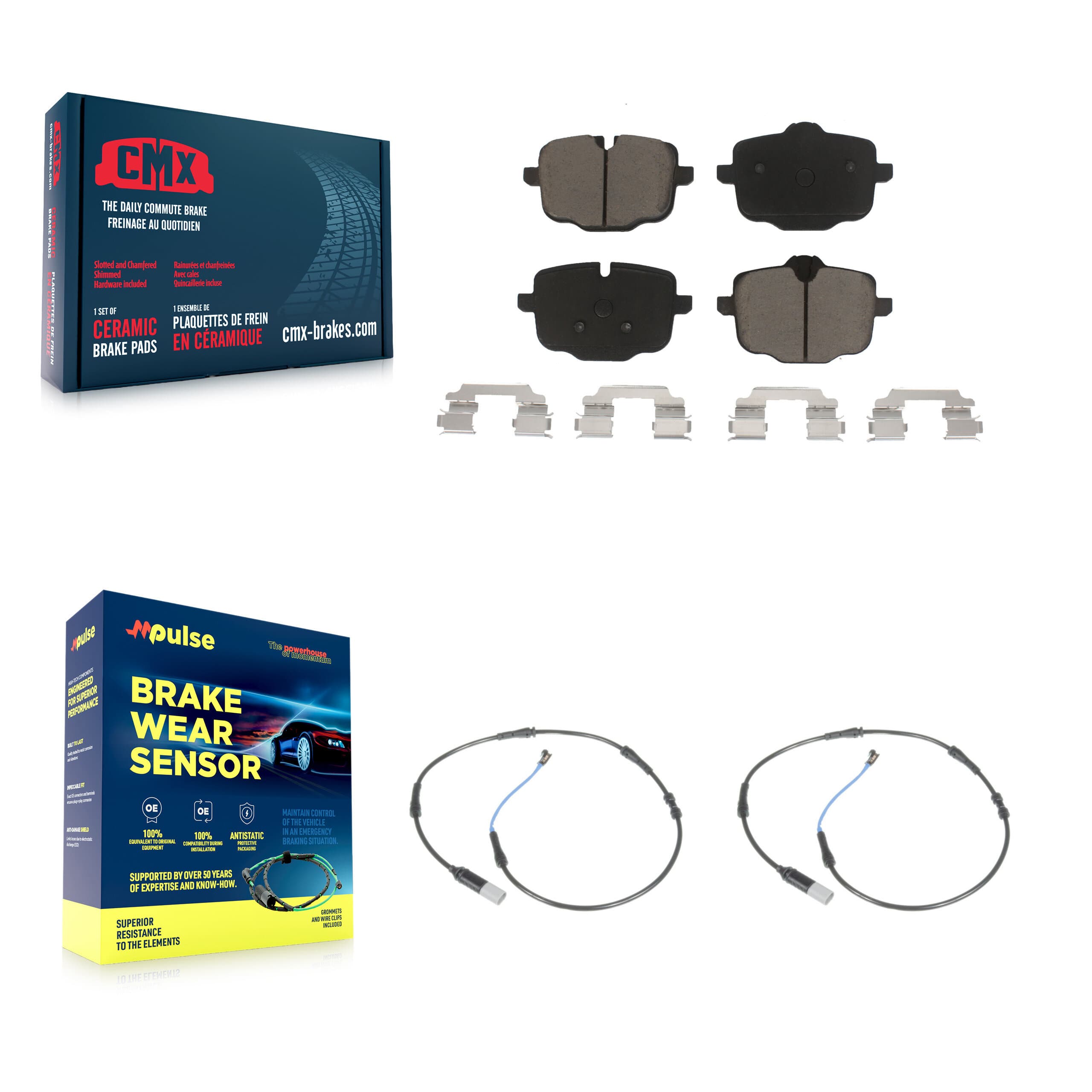 CMX - KCW-100951 - Rear Disc Brake Pad Kits image 1
