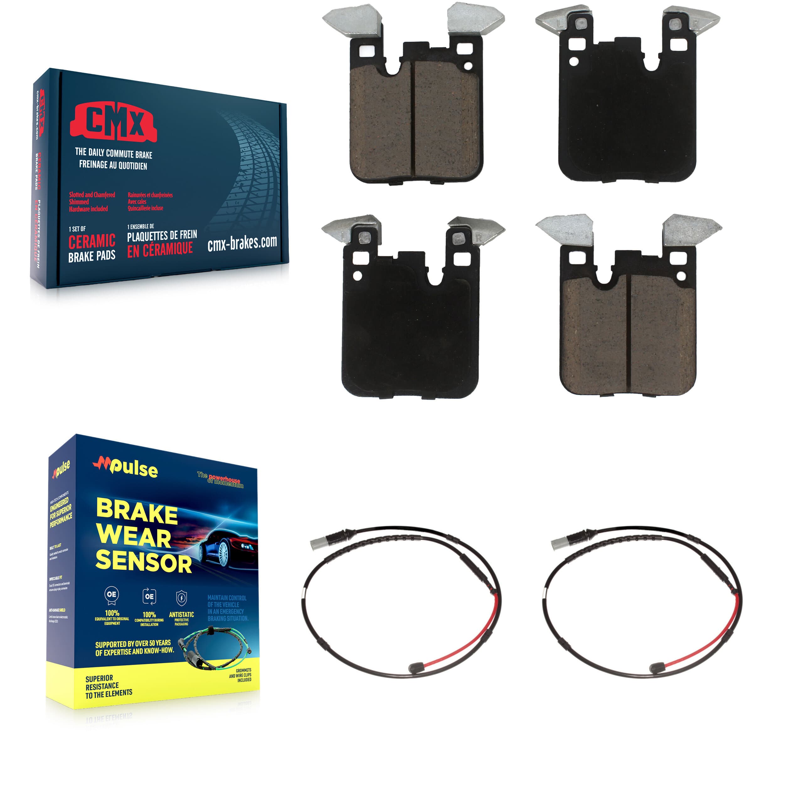 CMX - KCW-100955 - Rear Disc Brake Pad Kits image 1