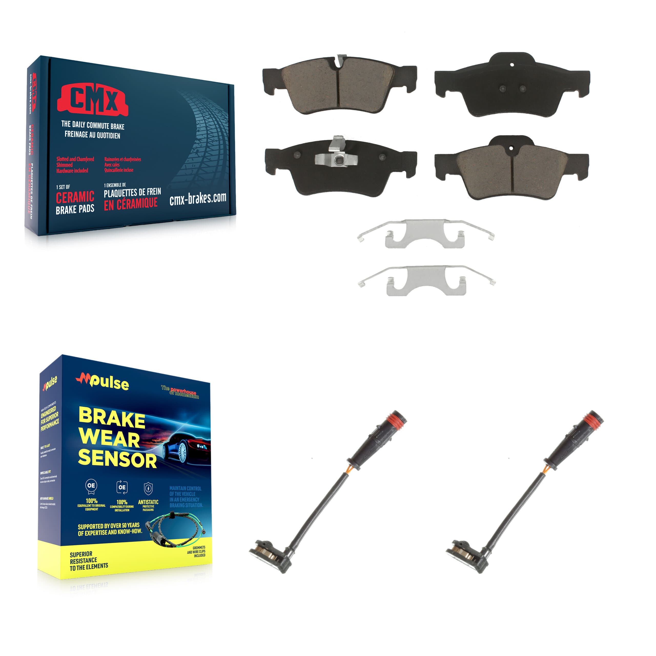 CMX - KCW-100958 - Rear Disc Brake Pad Kits image 1