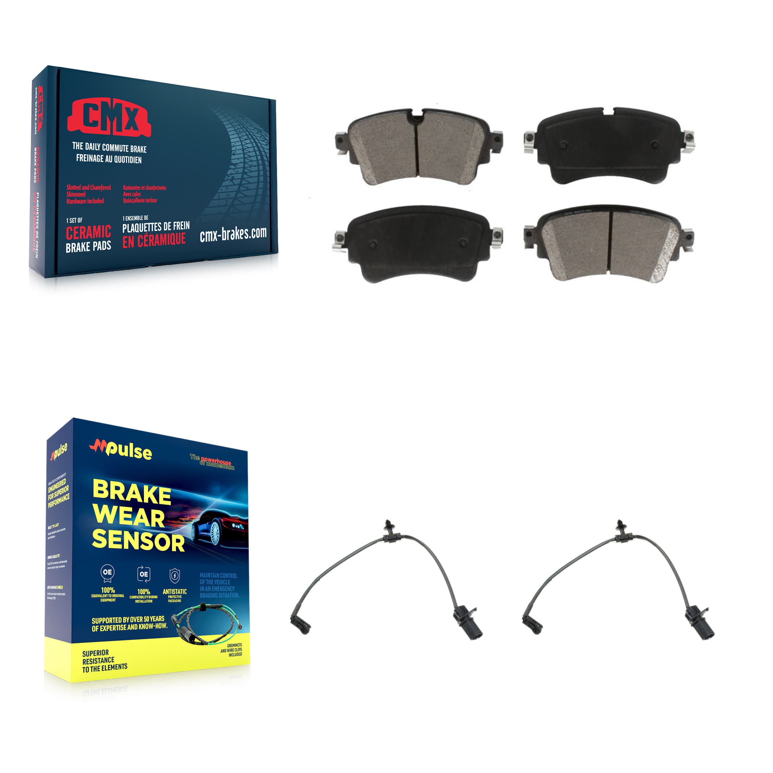 CMX - KCW-100975 - Rear Disc Brake Pad Kits image 1