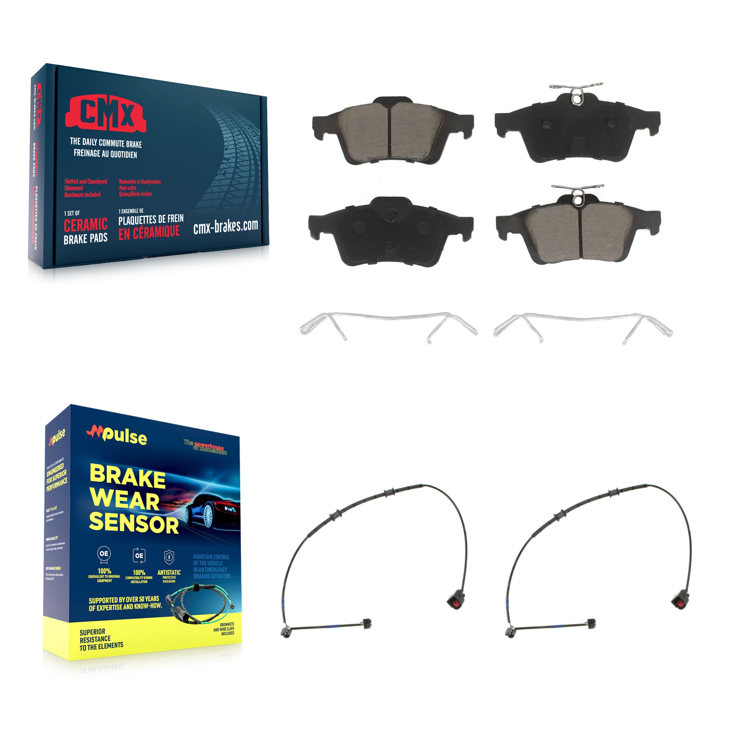CMX - KCW-100984 - Rear Disc Brake Pad Kits image 1