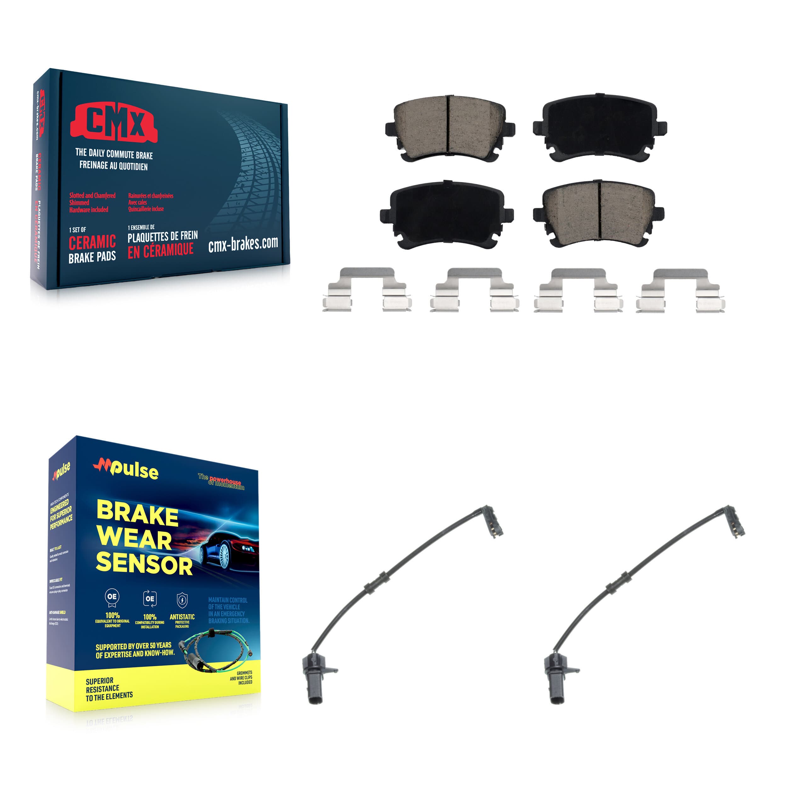 CMX - KCW-100993 - Rear Disc Brake Pad Kits image 1