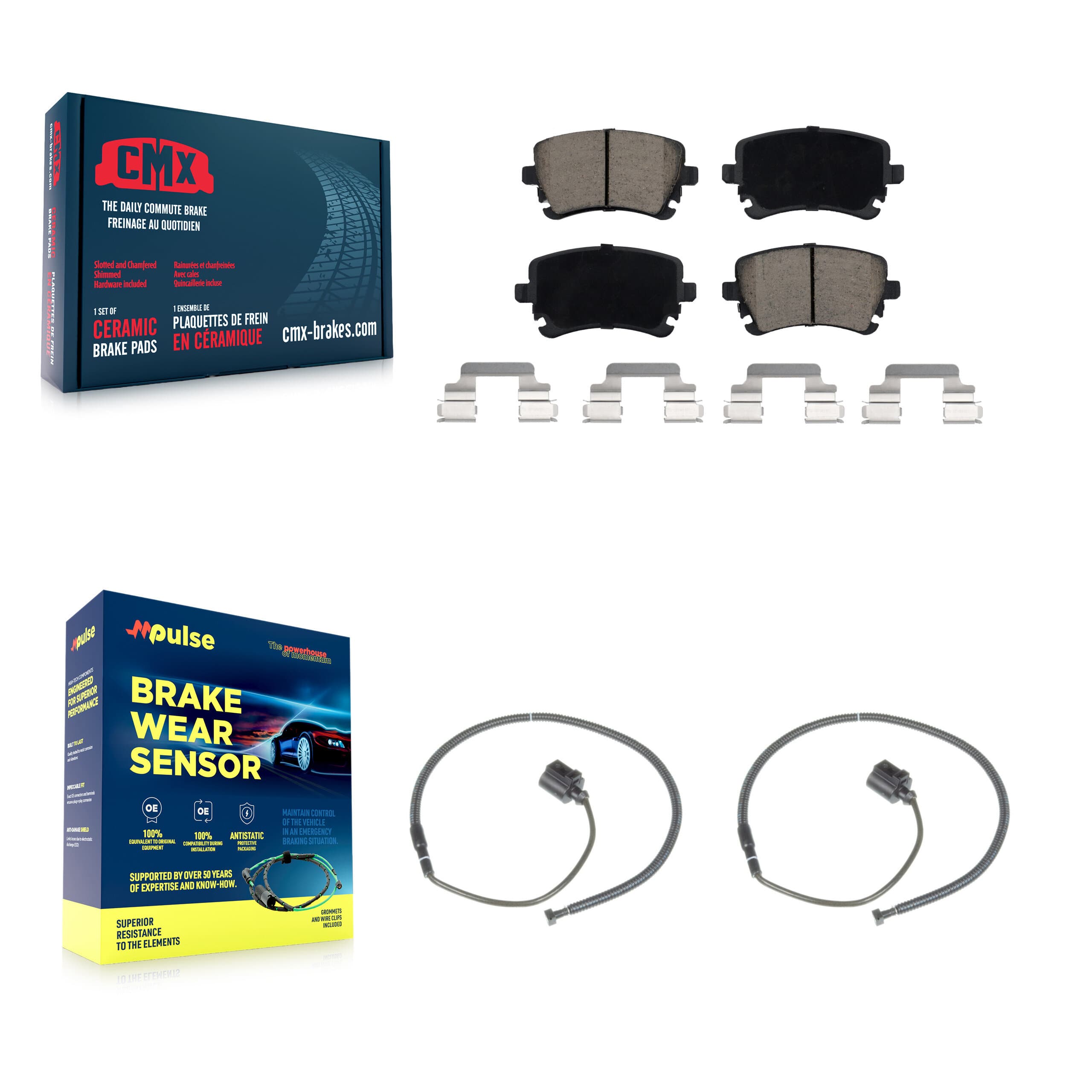CMX - KCW-100999 - Rear Disc Brake Pad Kits image 1