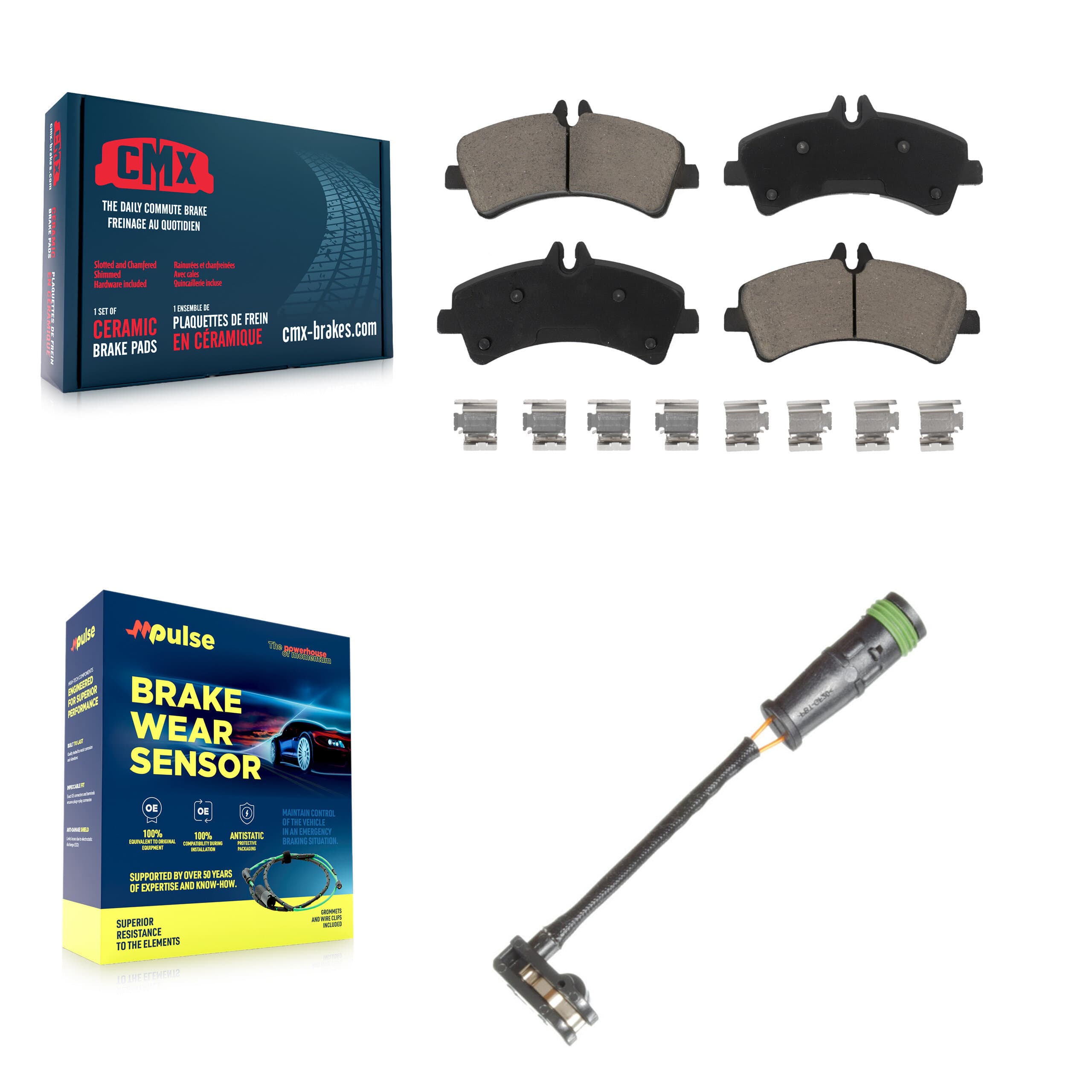 CMX - KCW-101059 - Rear Disc Brake Pad Kits image 1