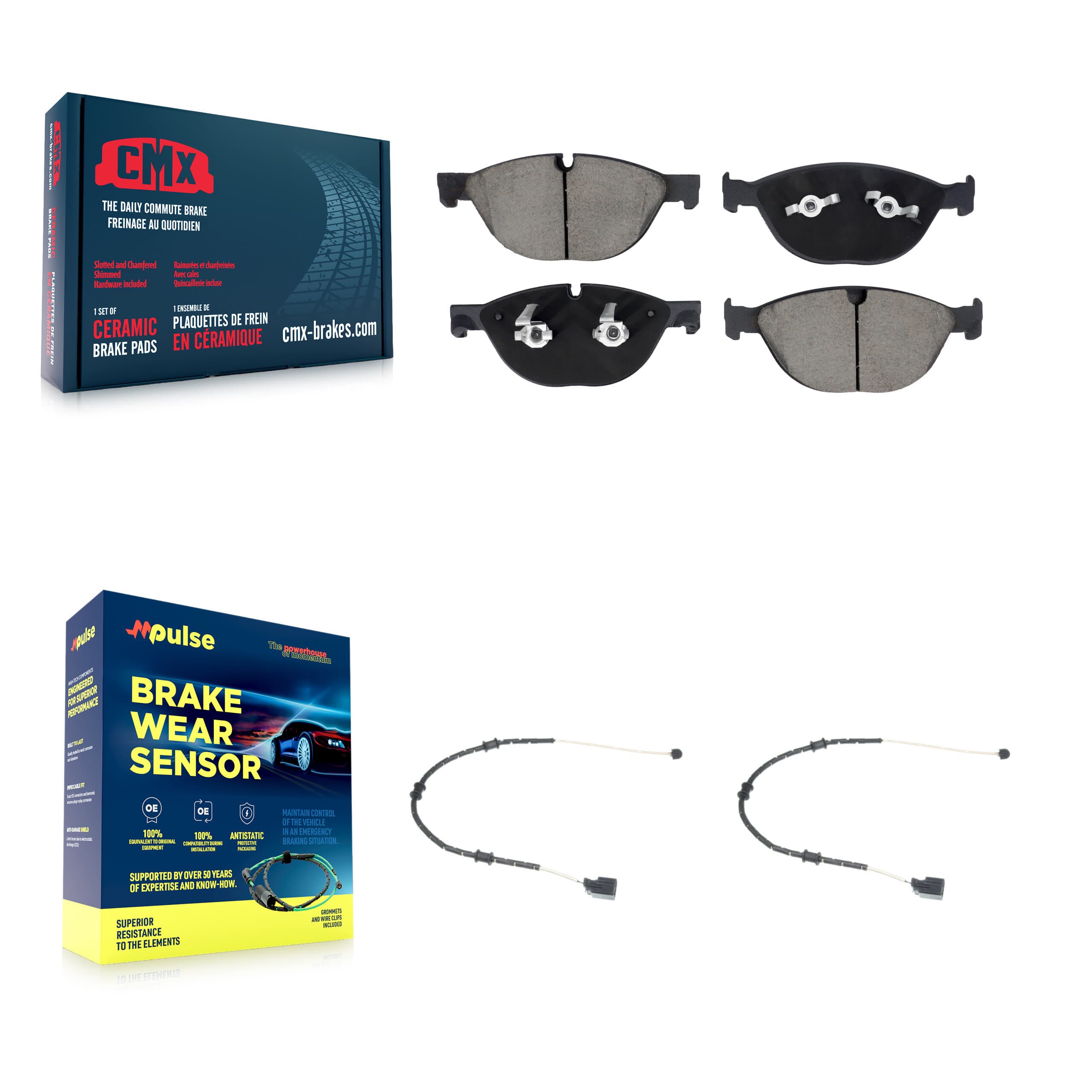 CMX - KCW-101172 - Front Disc Brake Pad Kits image 1
