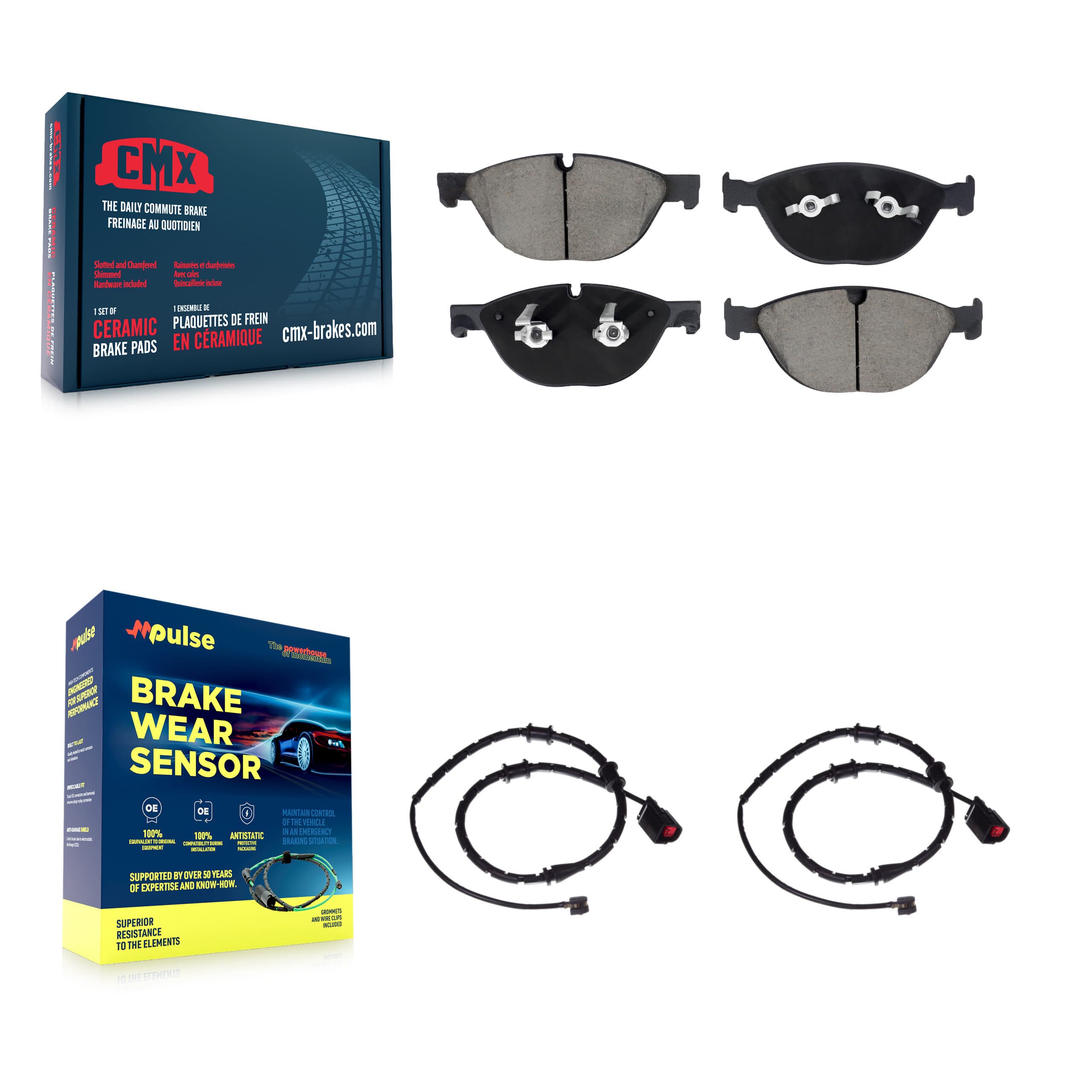 CMX - KCW-101174 - Front Disc Brake Pad Kits image 1