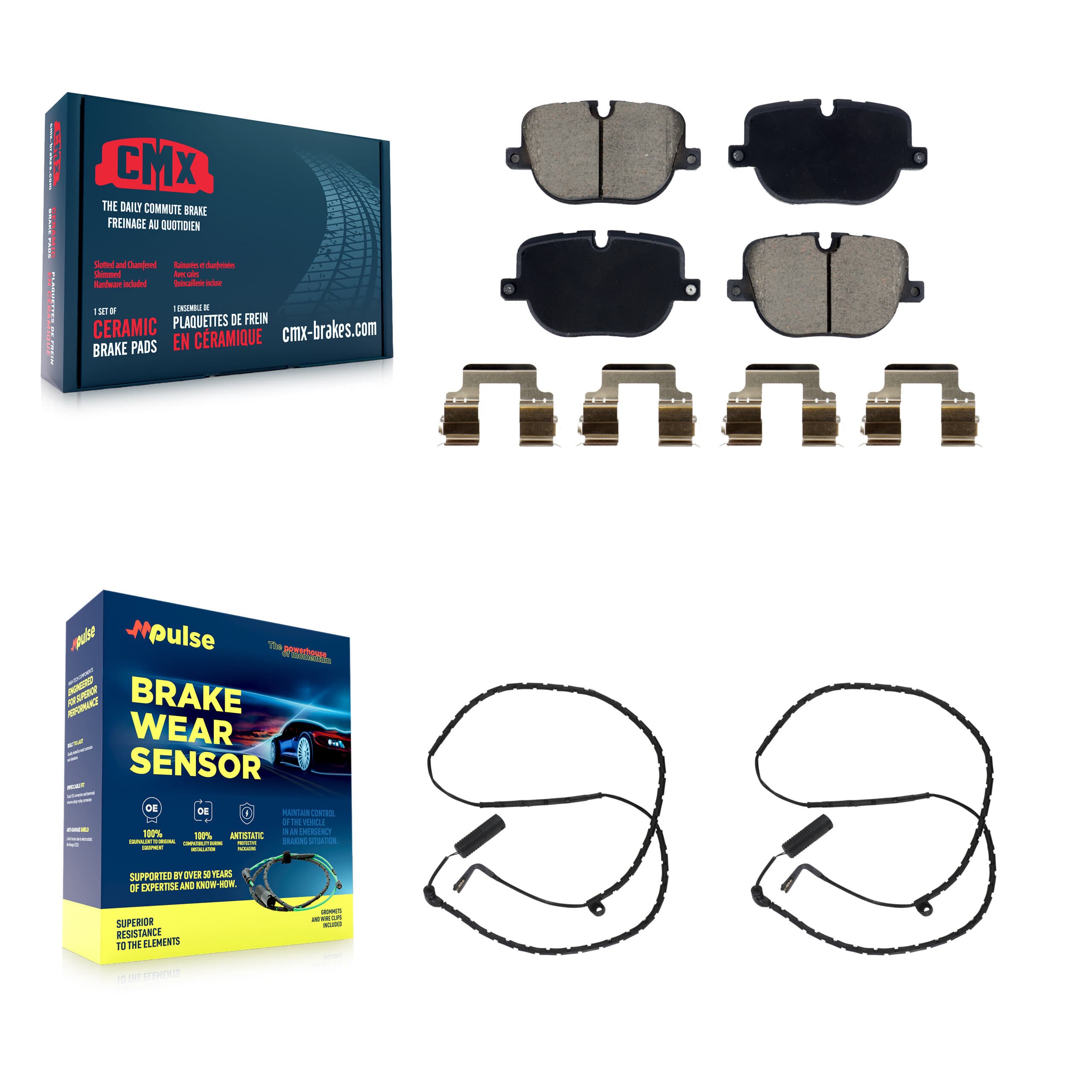 CMX - KCW-101249 - Rear Disc Brake Pad Kits image 1
