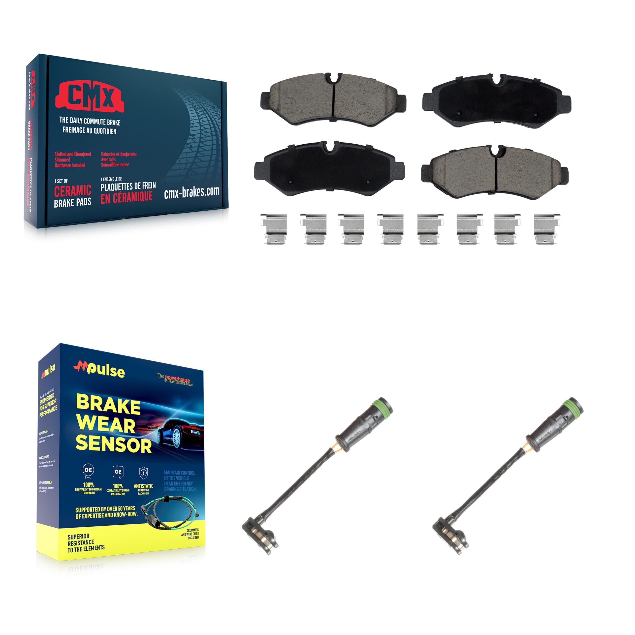 CMX - KCW-101251 - Rear Disc Brake Pad Kits image 1