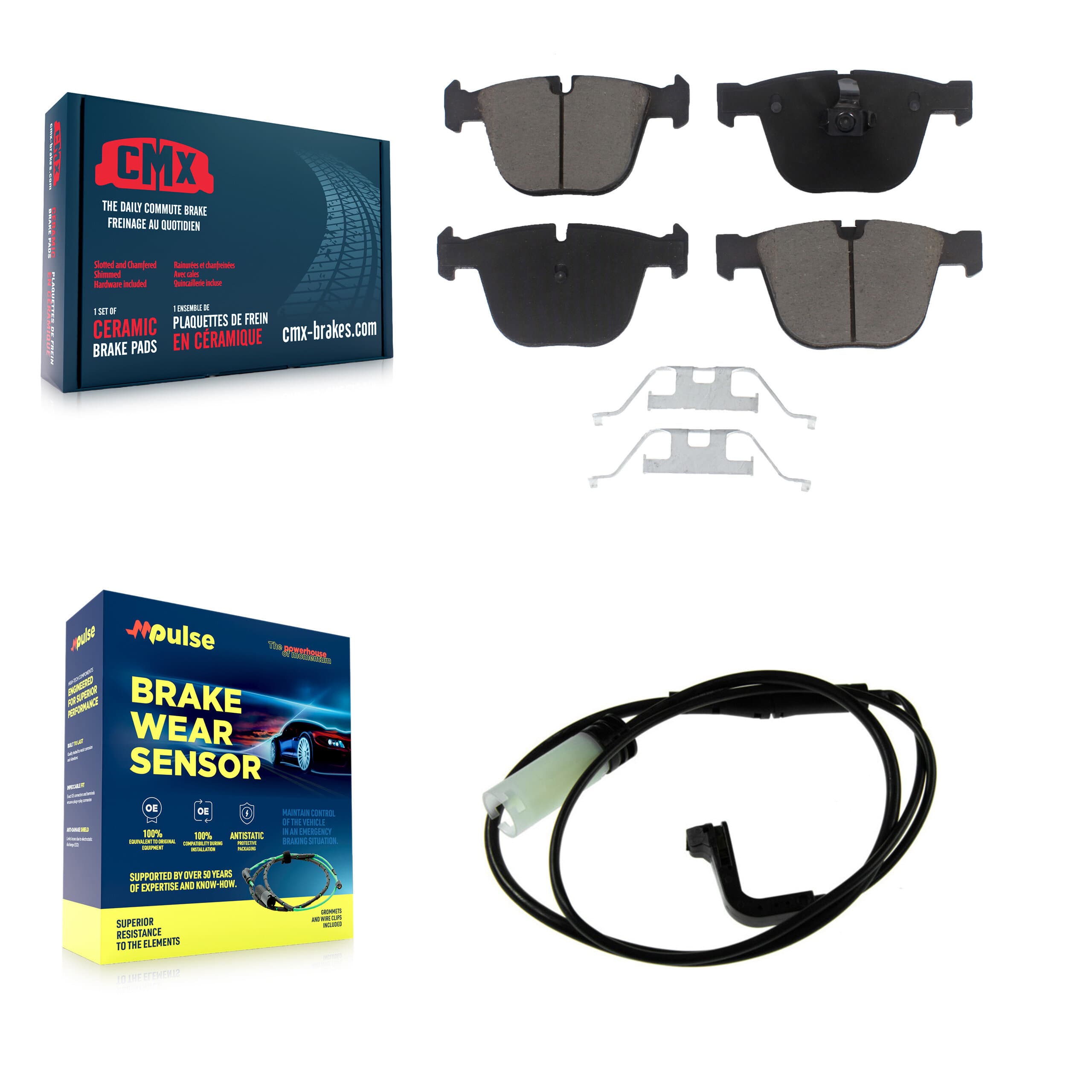 CMX - KCW-101397 - Rear Disc Brake Pad Kits image 1