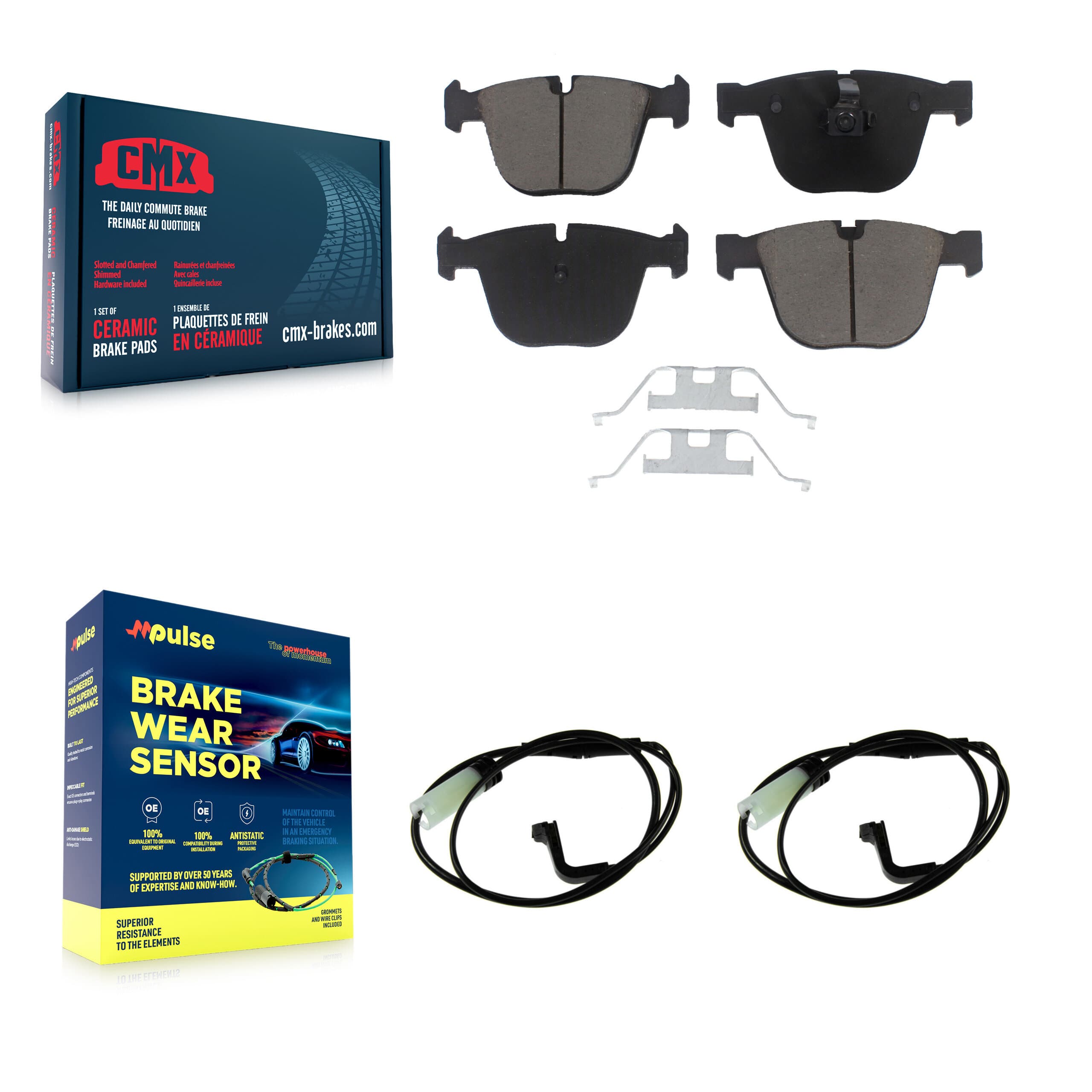 CMX - KCW-101411 - Rear Disc Brake Pad Kits image 1