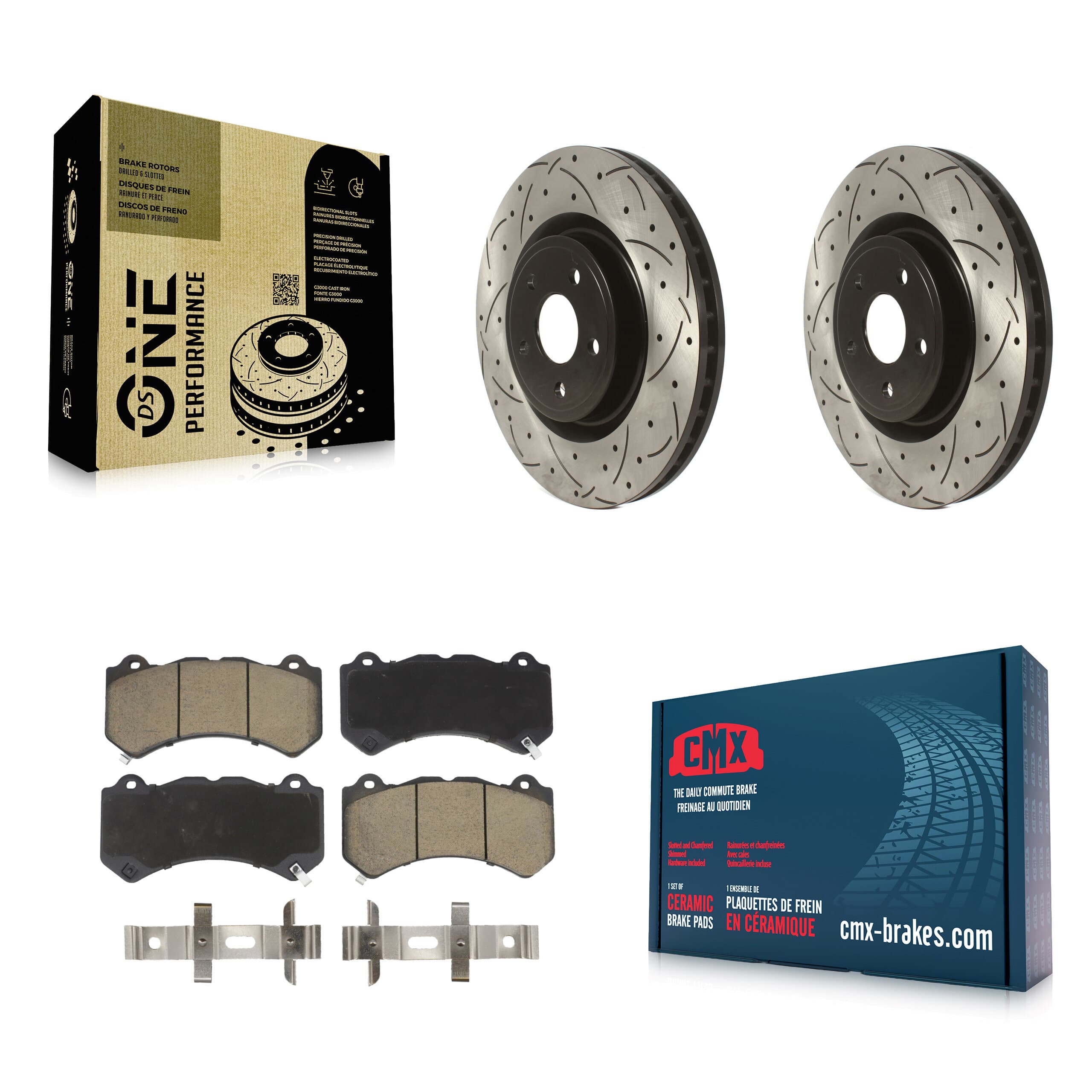 Transit Auto - KDC-100034 - Front Disc Brake Kits image 1