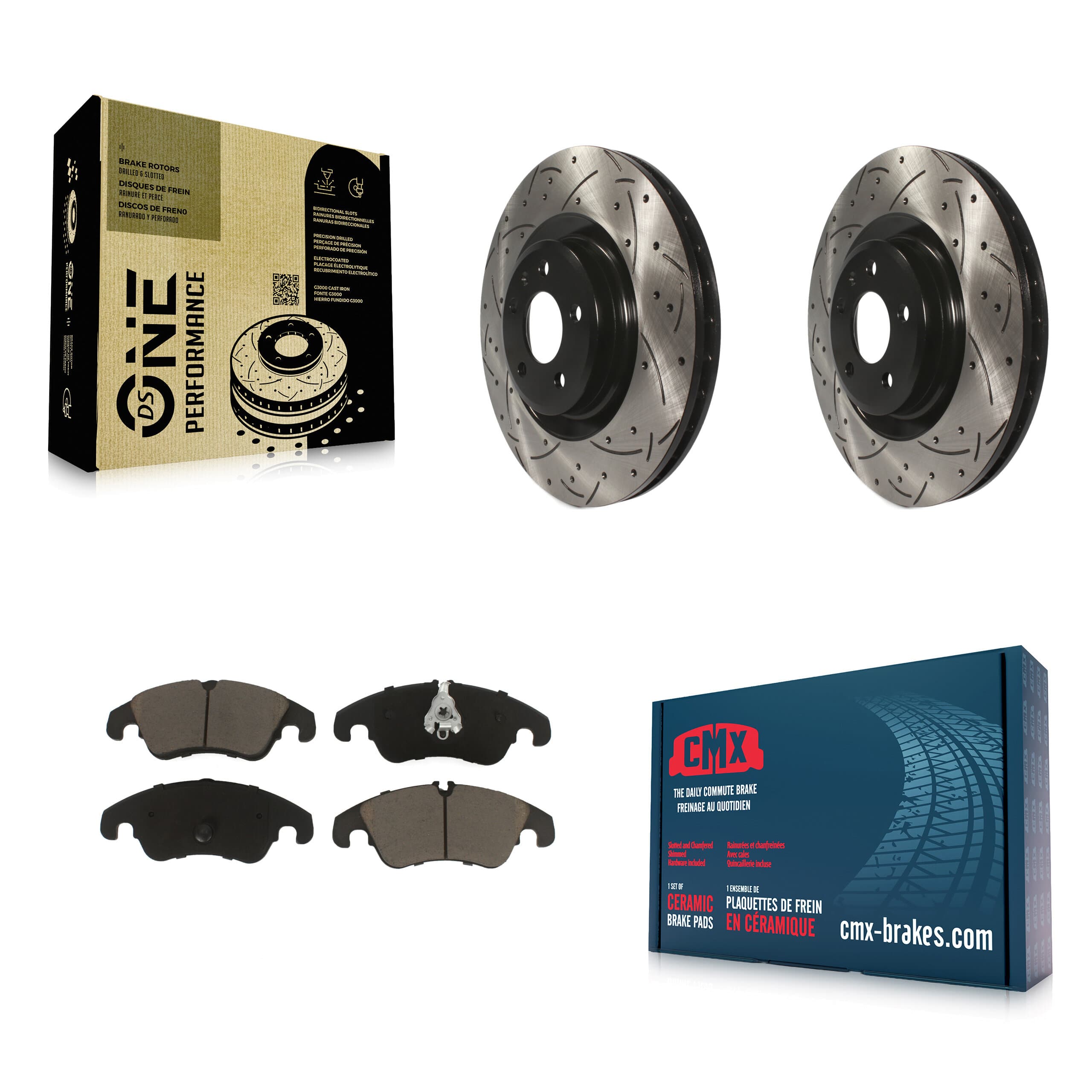 Transit Auto - KDC-100208 - Front Disc Brake Kits image 1