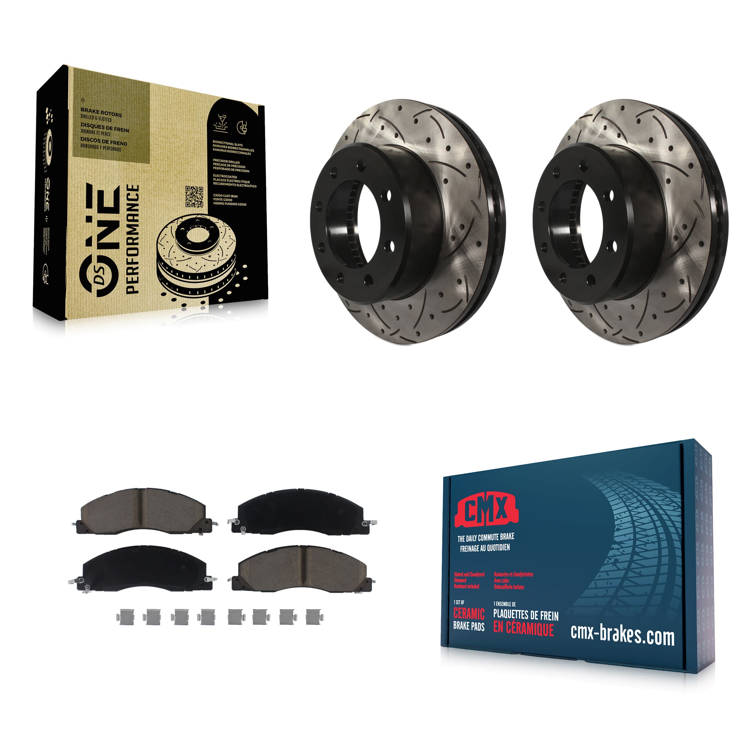 Transit Auto - KDC-100240 - Front Disc Brake Kits image 1