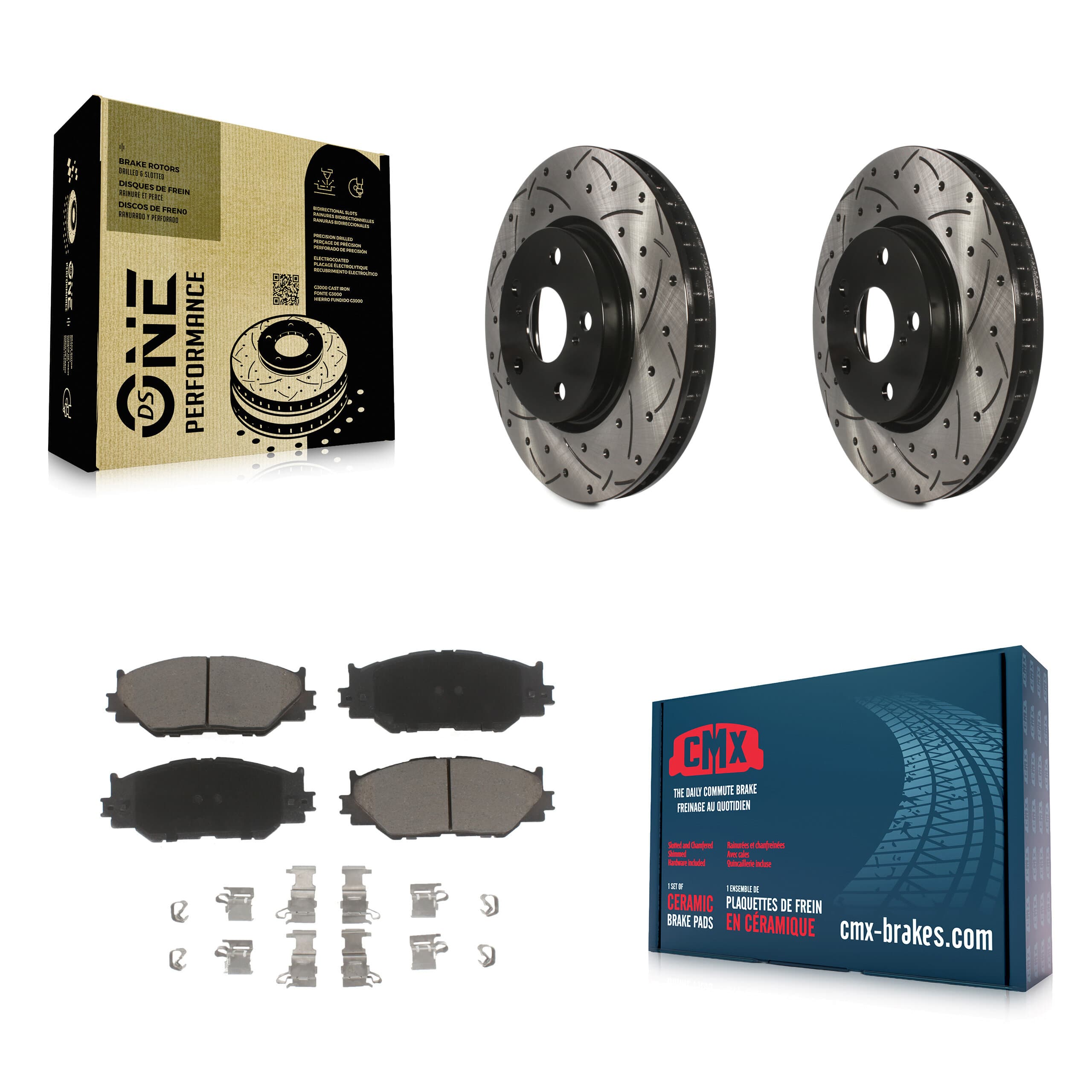 Transit Auto - KDC-100254 - Front Disc Brake Kits image 1