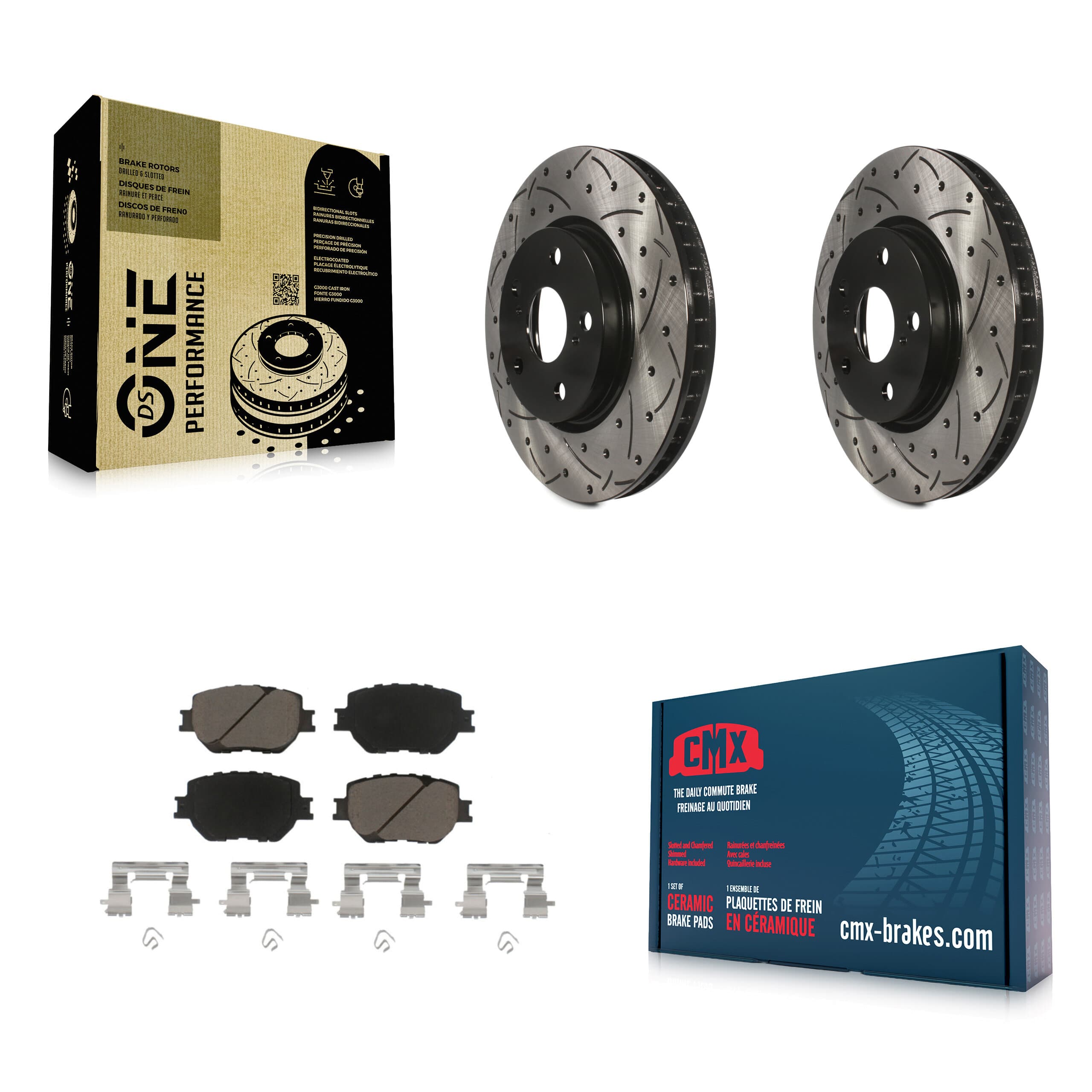 Transit Auto - KDC-100255 - Front Disc Brake Kits image 1