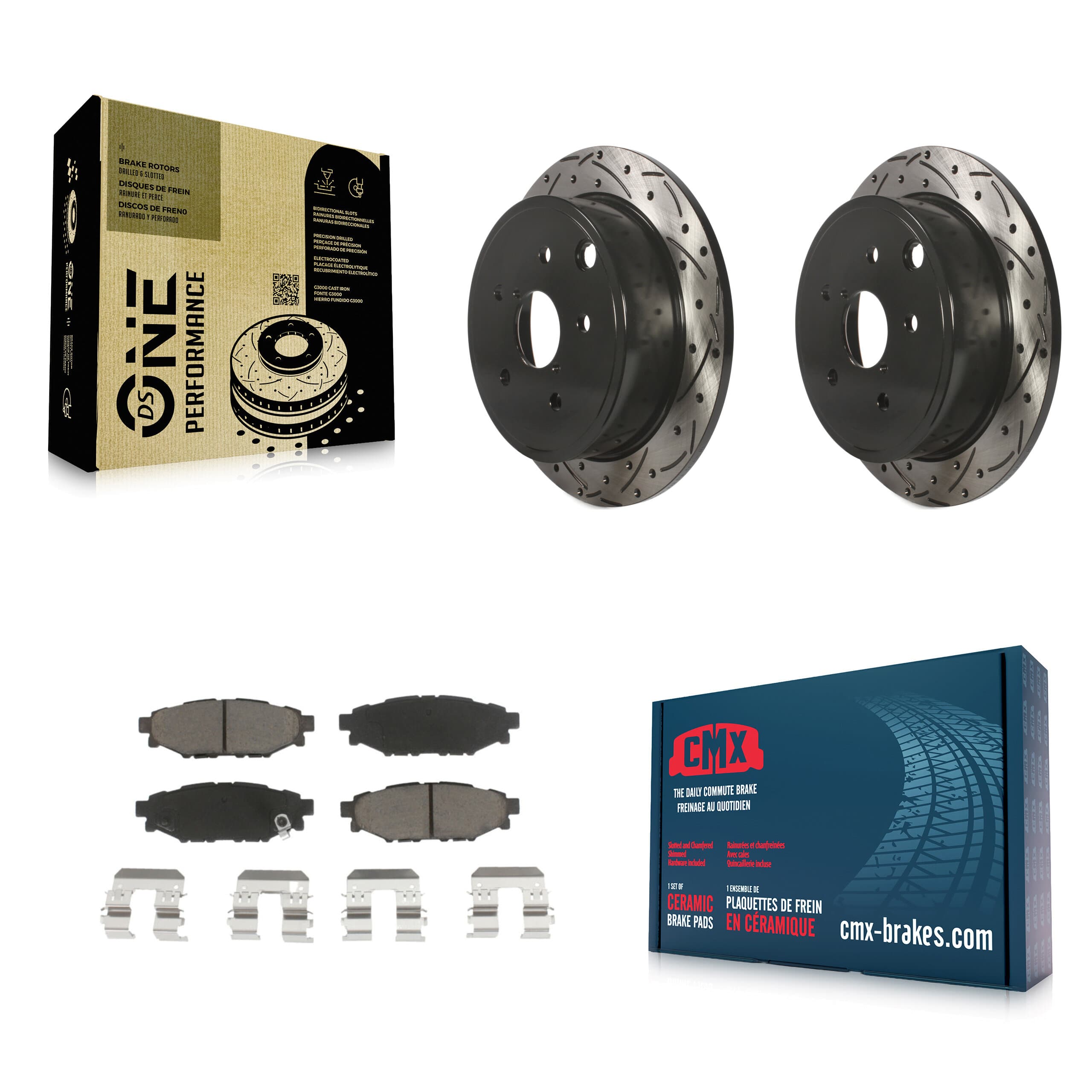 Transit Auto - KDC-100800 - Rear Disc Brake Kits image 1