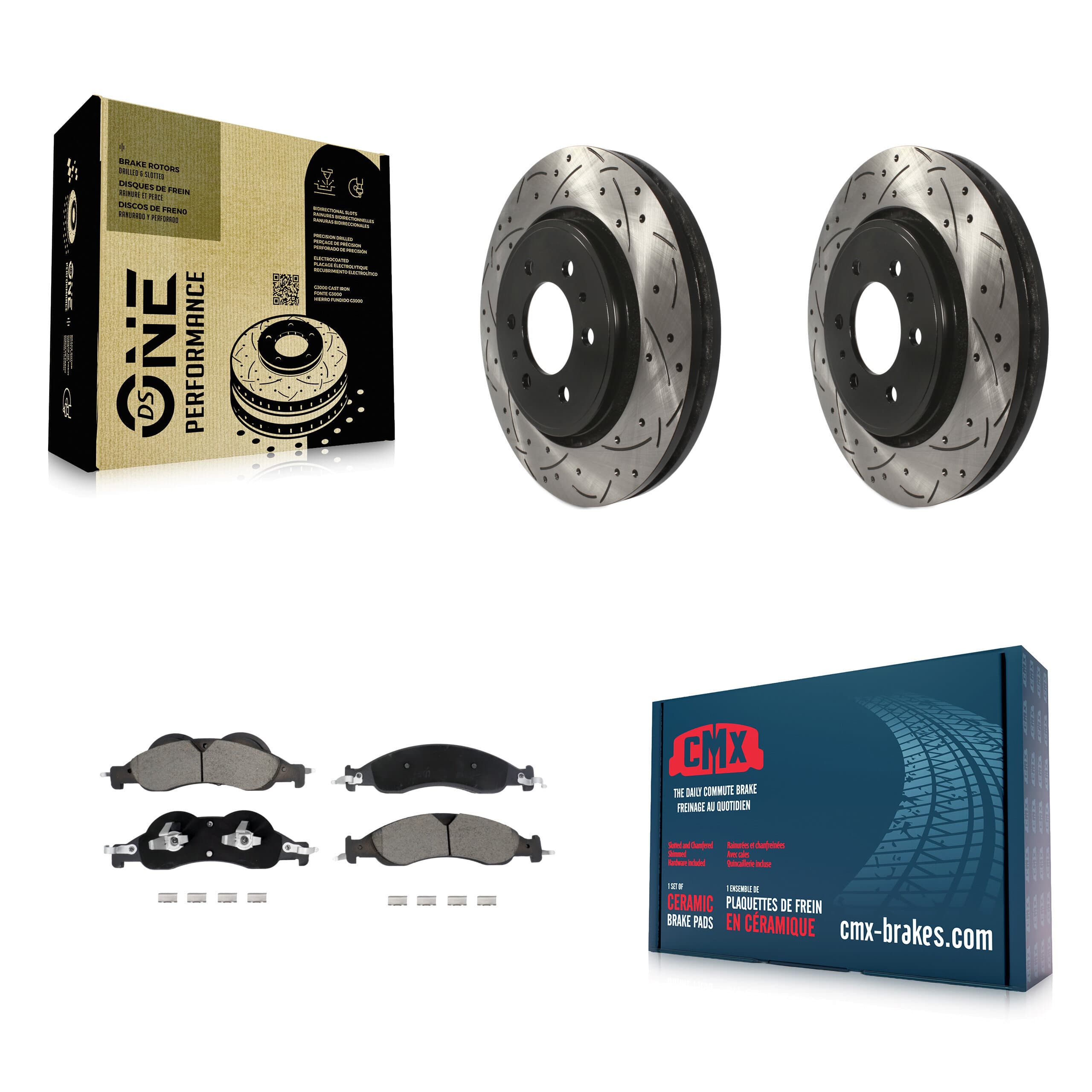 Transit Auto - KDC-101097 - Front Disc Brake Kits image 1