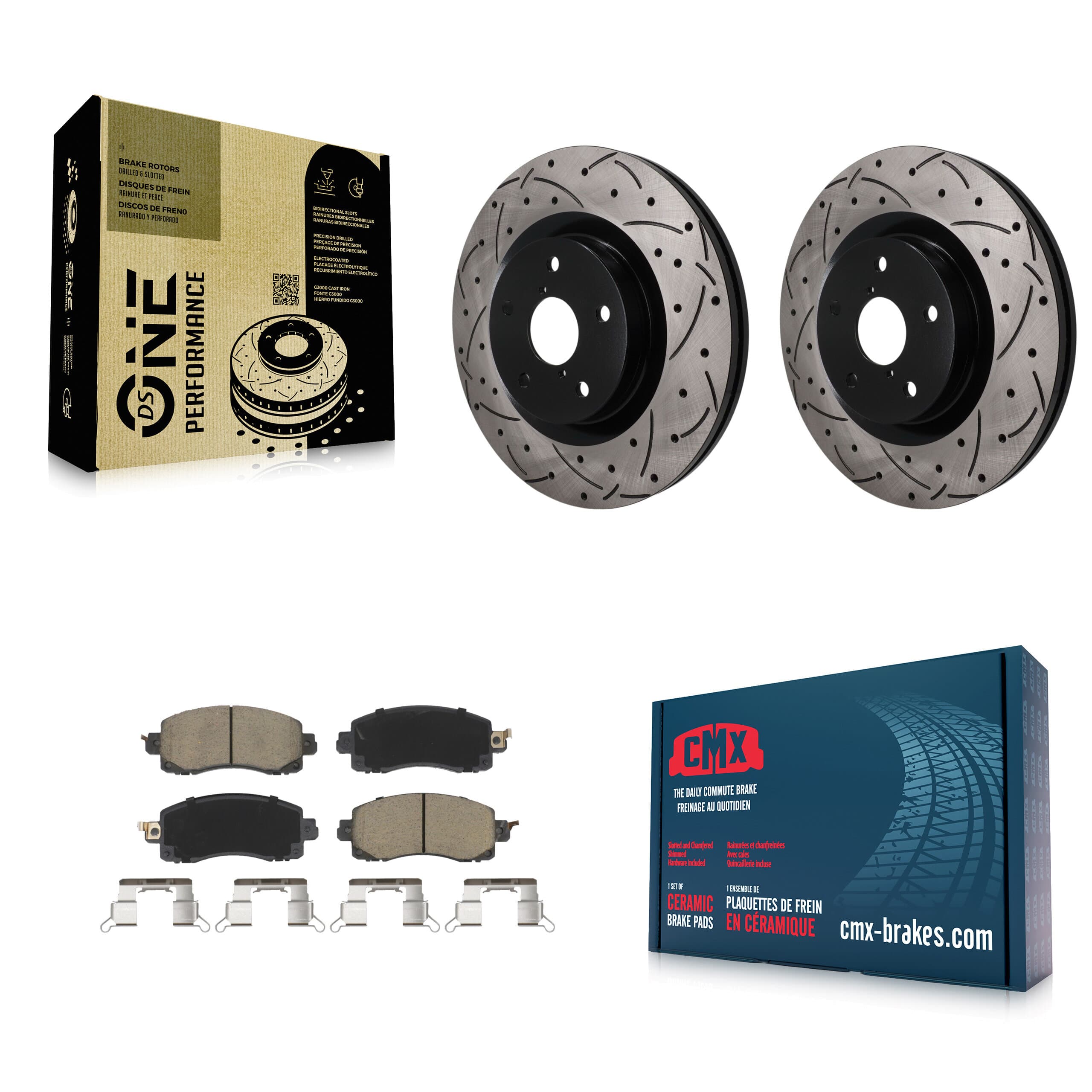 Transit Auto - KDC-101807 - Front Disc Brake Kits image 1