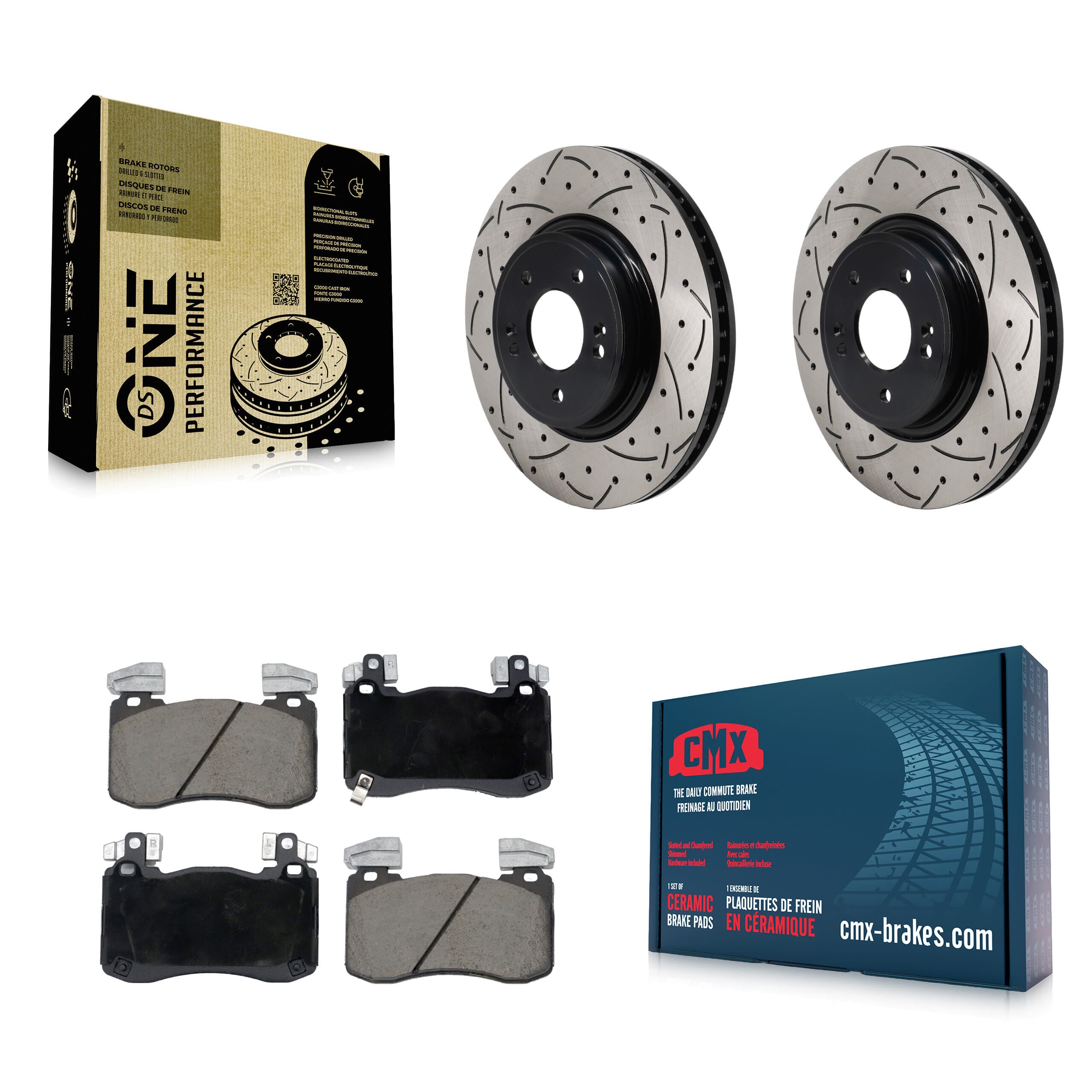 Transit Auto - KDC-101817 - Front Disc Brake Kits image 1