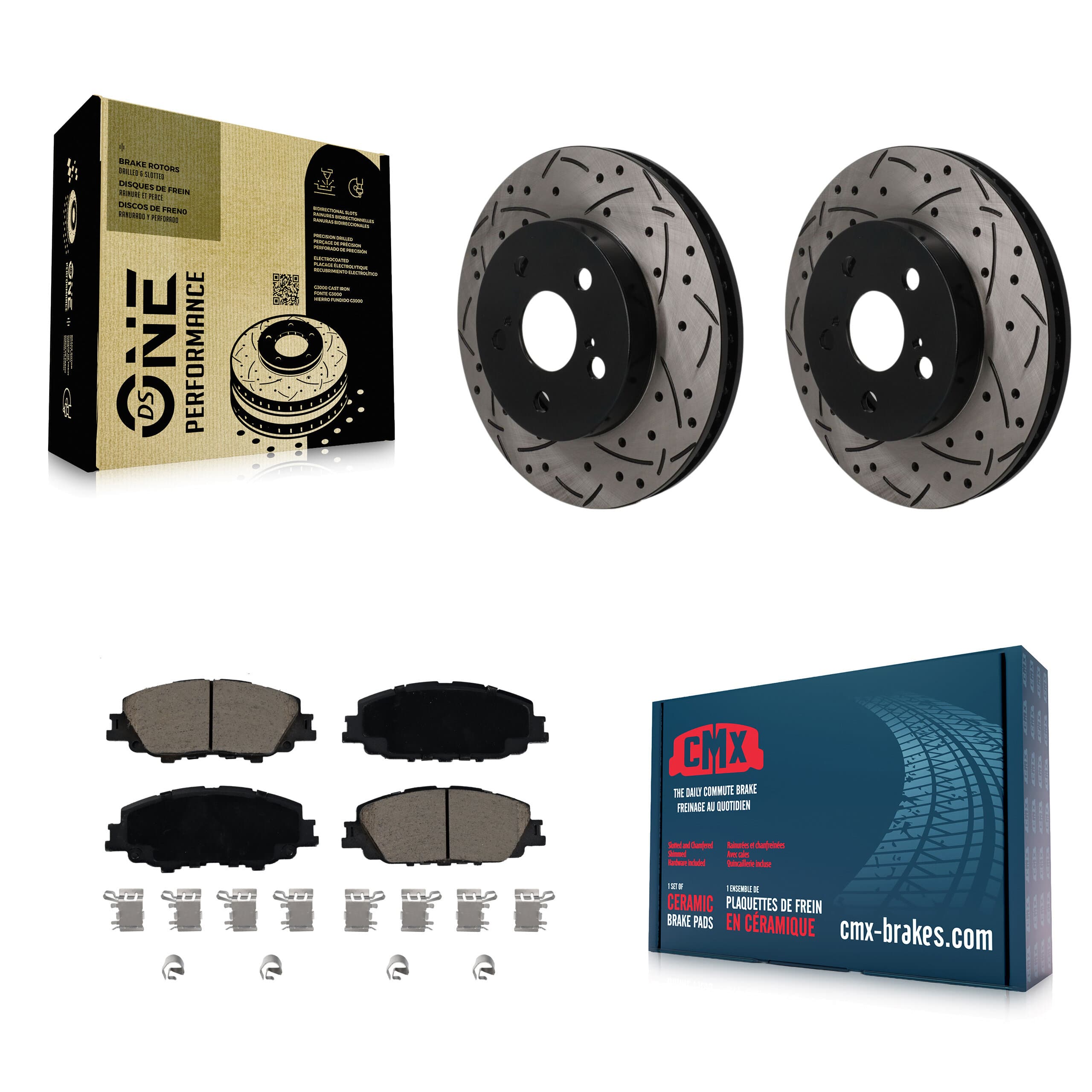 Transit Auto - KDC-101829 - Front Disc Brake Kits image 1