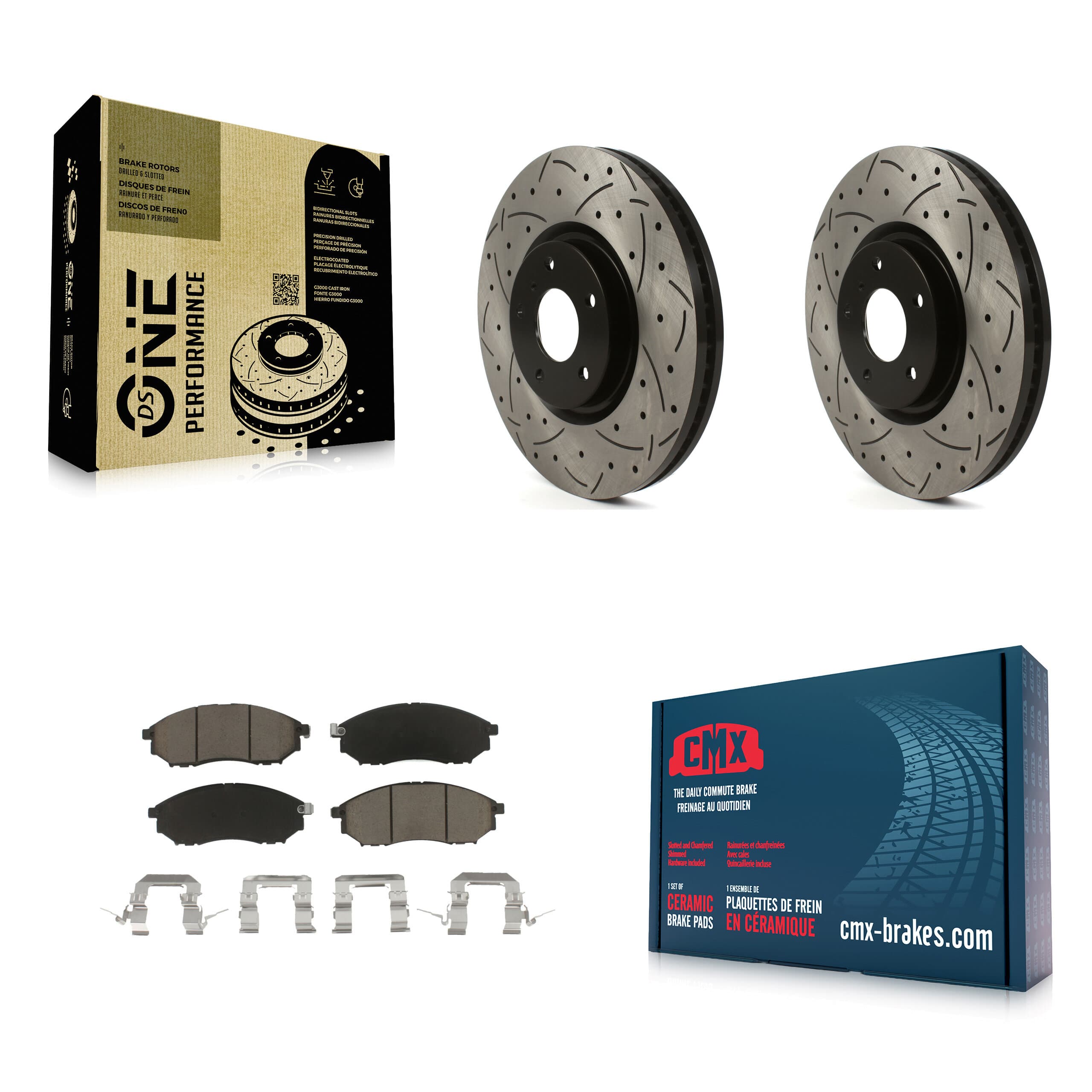 Transit Auto - KDC-101836 - Front Disc Brake Kits image 1