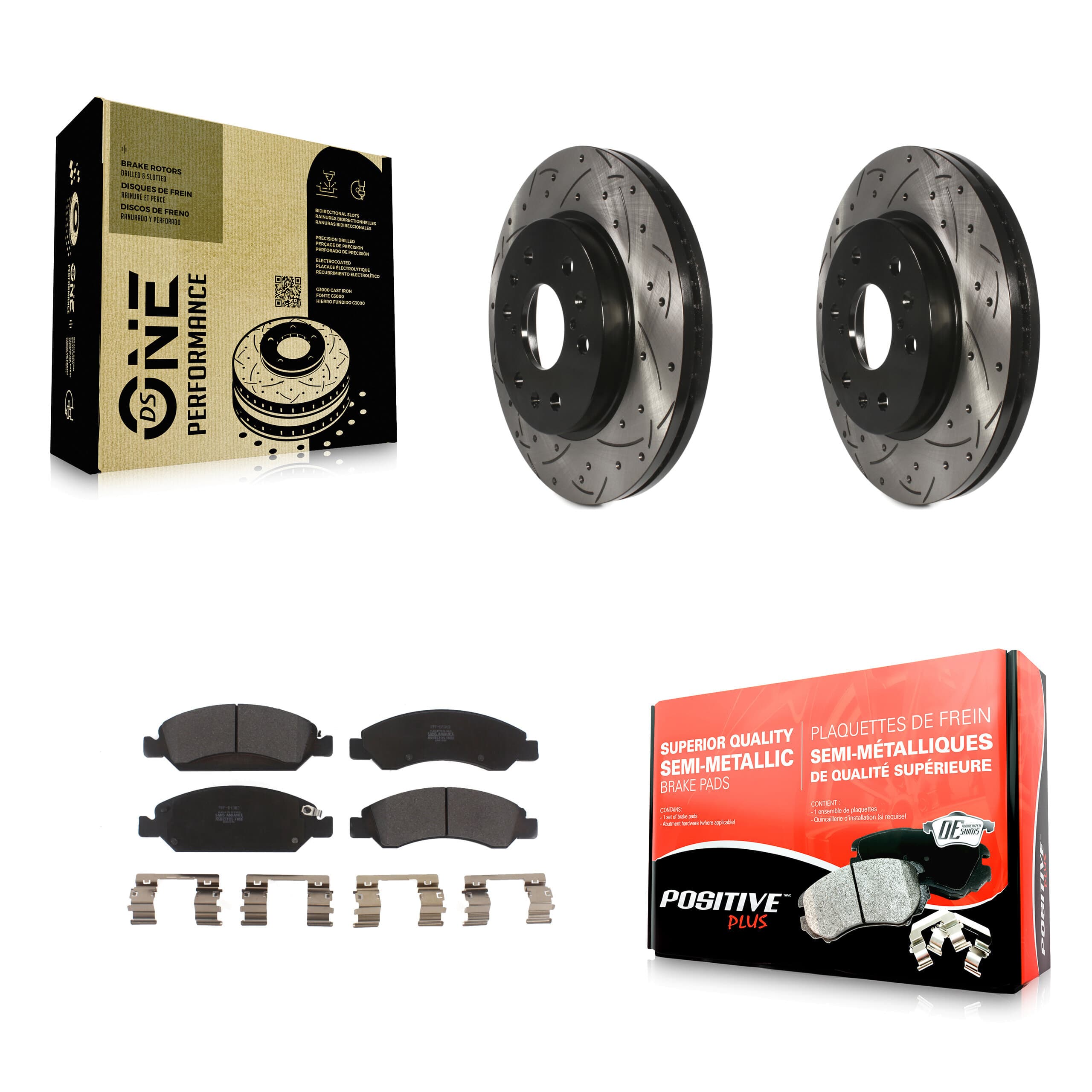 Transit Auto - KDF-100003 - Front Disc Brake Kits image 1