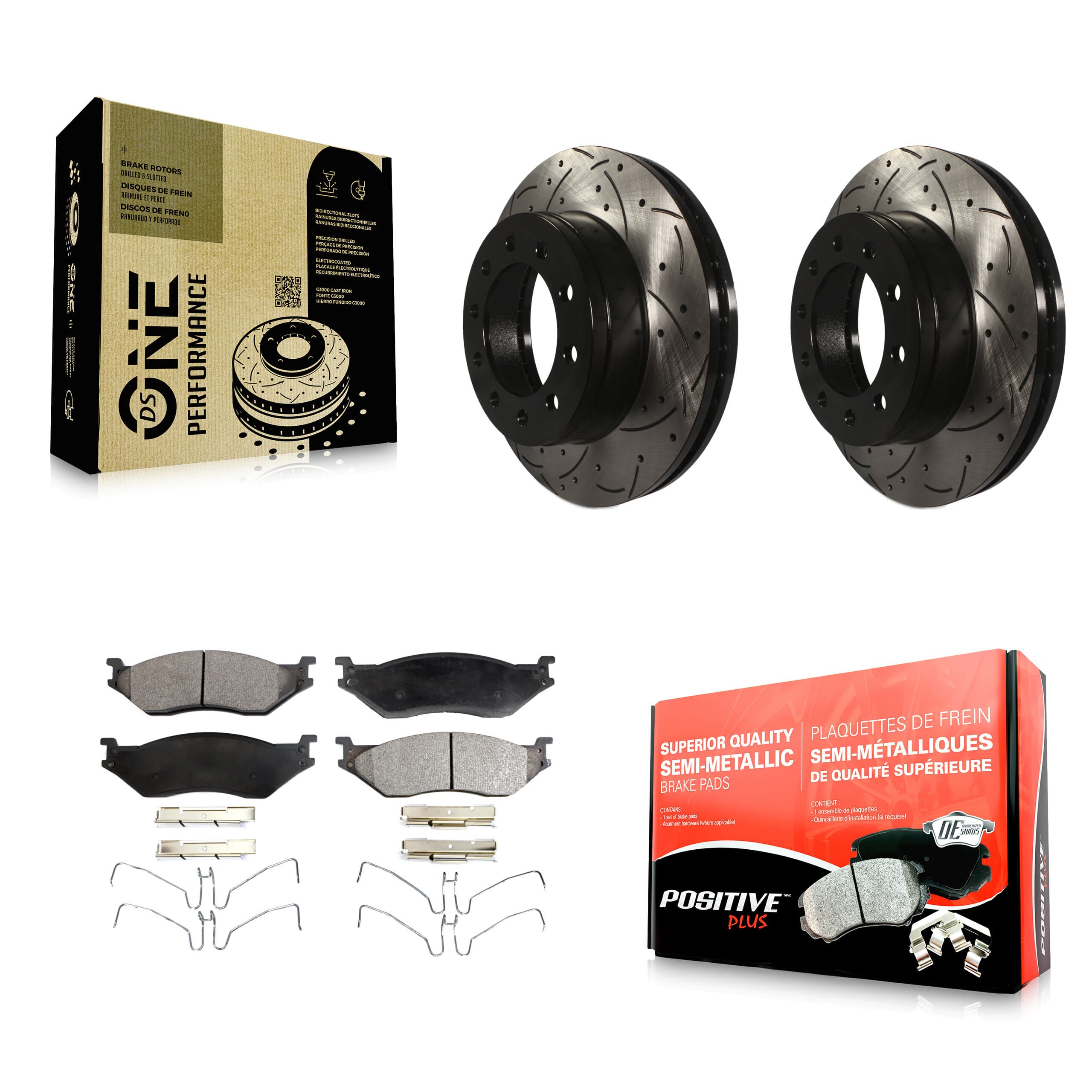 Transit Auto - KDF-100020 - Front Disc Brake Kits image 1