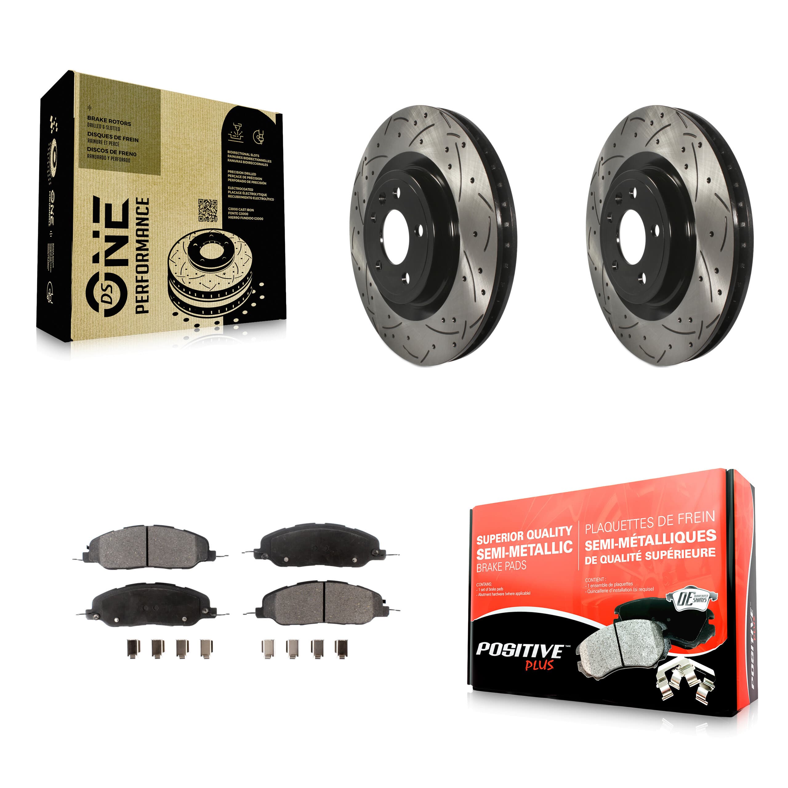 Transit Auto - KDF-100031 - Front Disc Brake Kits image 1