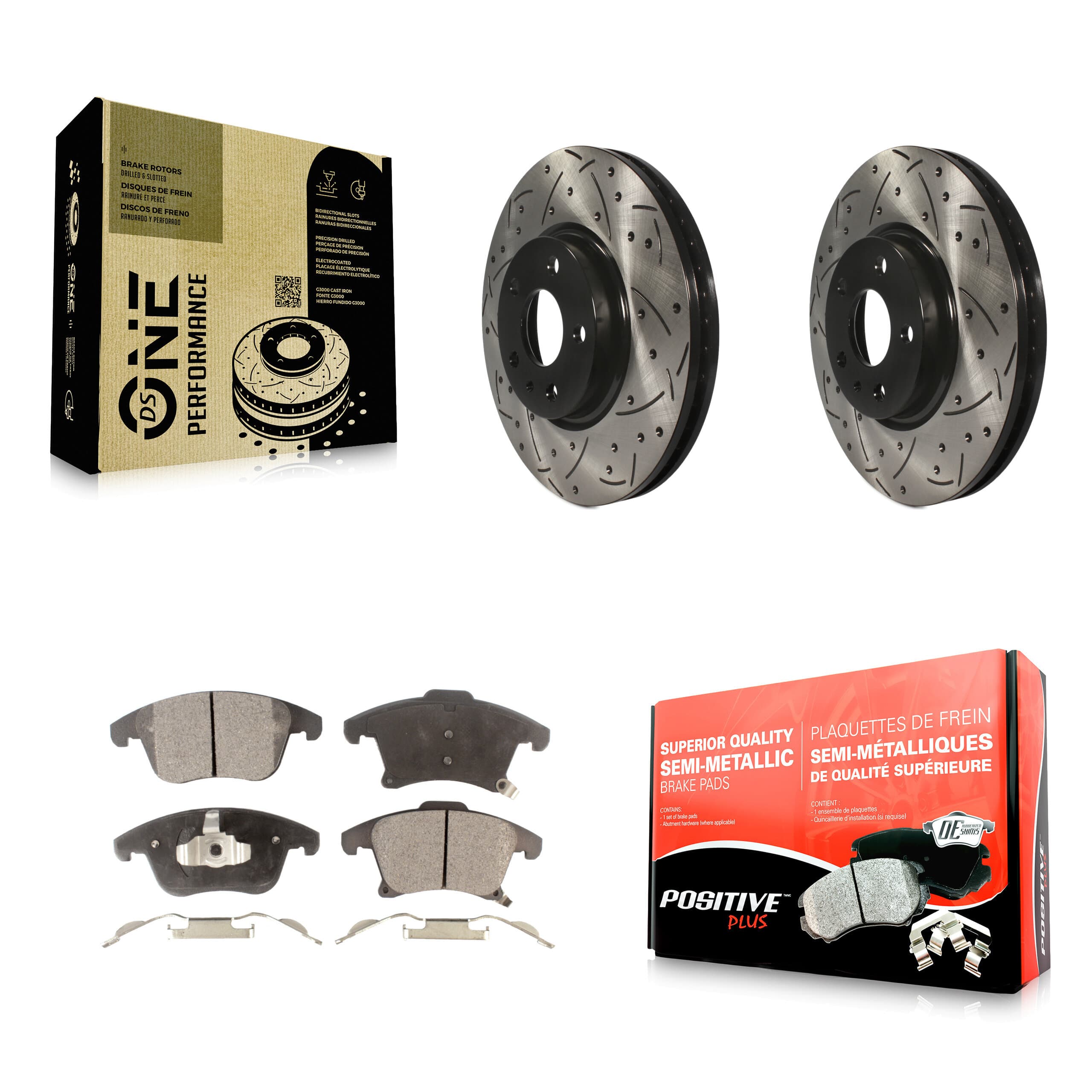 Transit Auto - KDF-100034 - Front Disc Brake Kits image 1