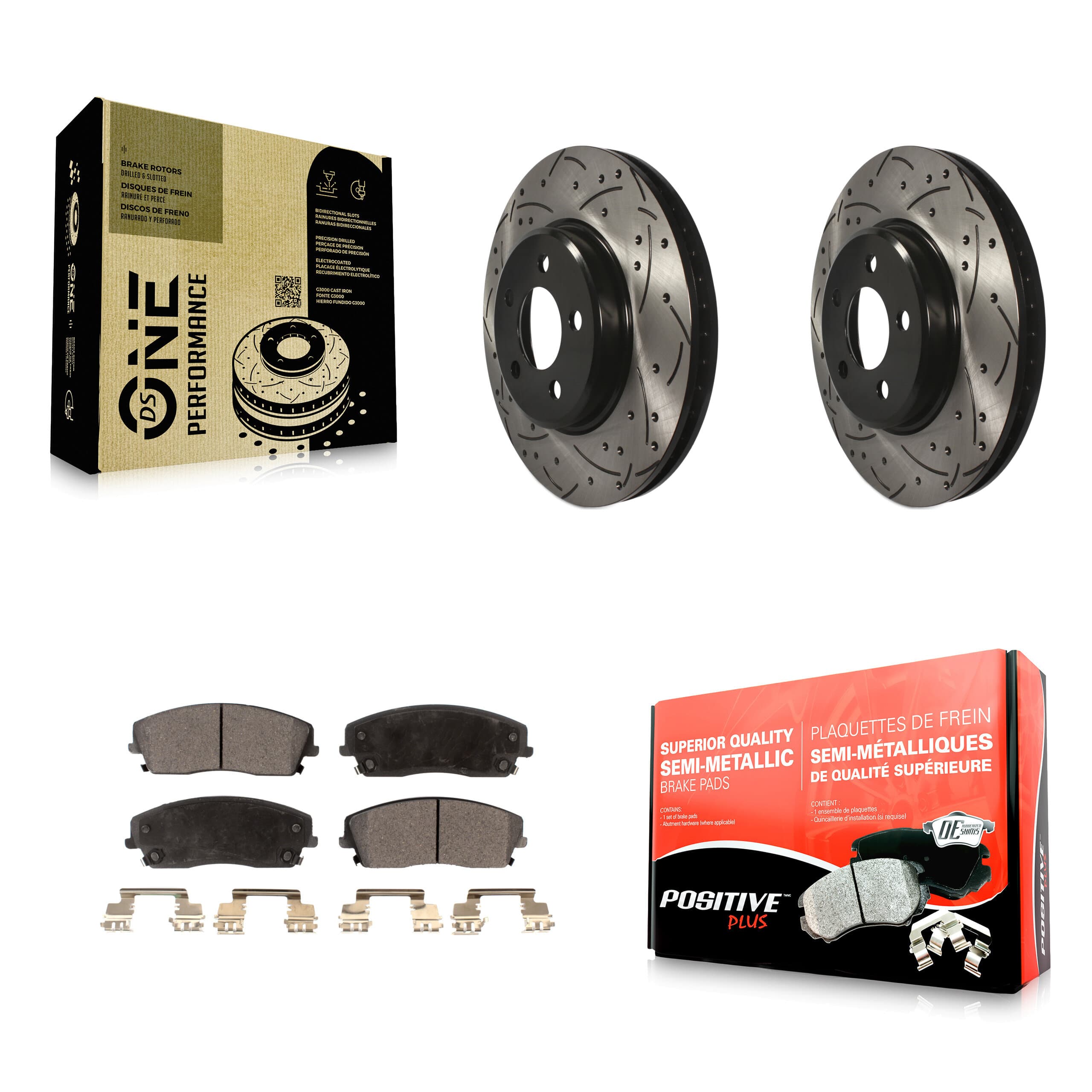 Transit Auto - KDF-100043 - Front Disc Brake Kits image 1