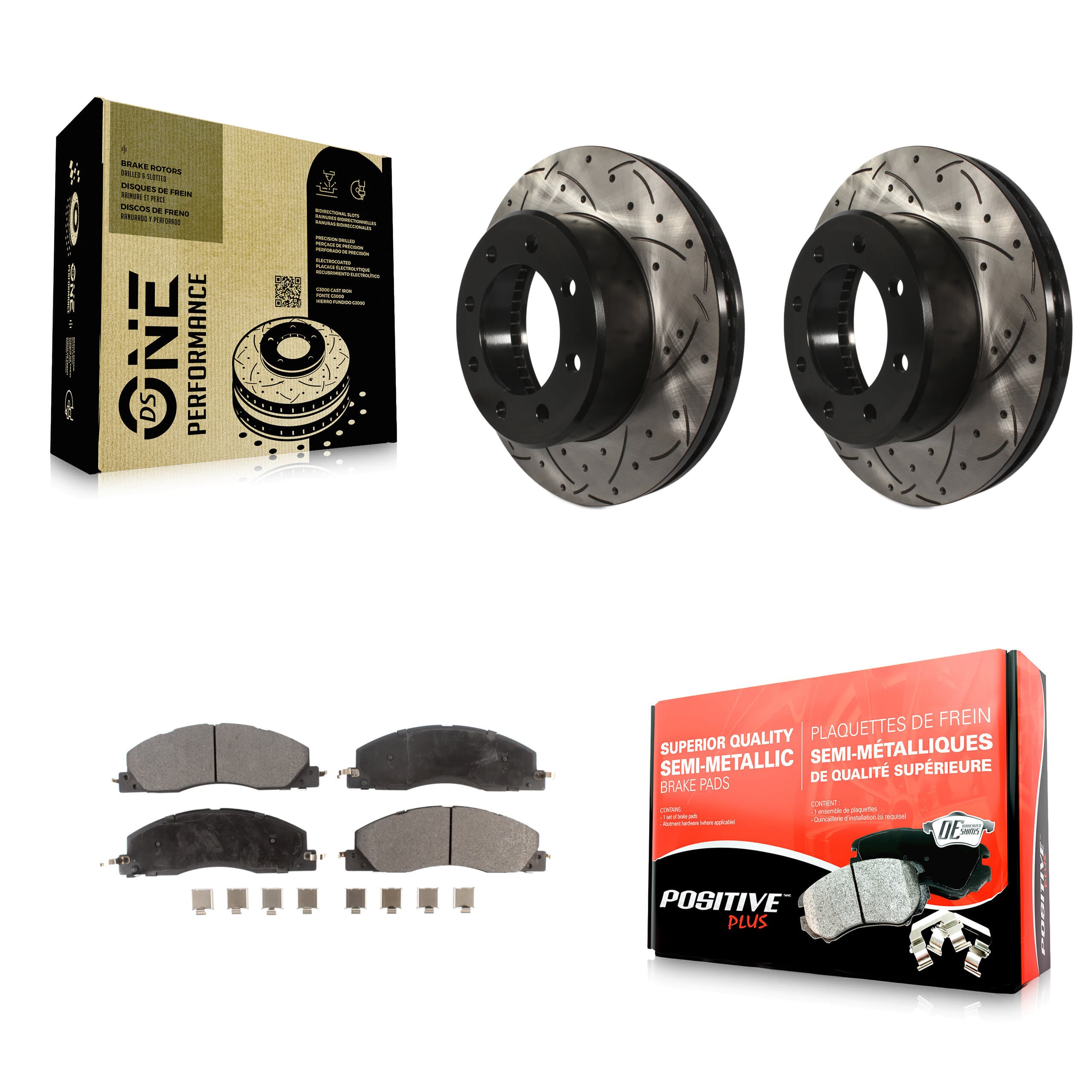 Transit Auto - KDF-100051 - Front Disc Brake Kits image 1