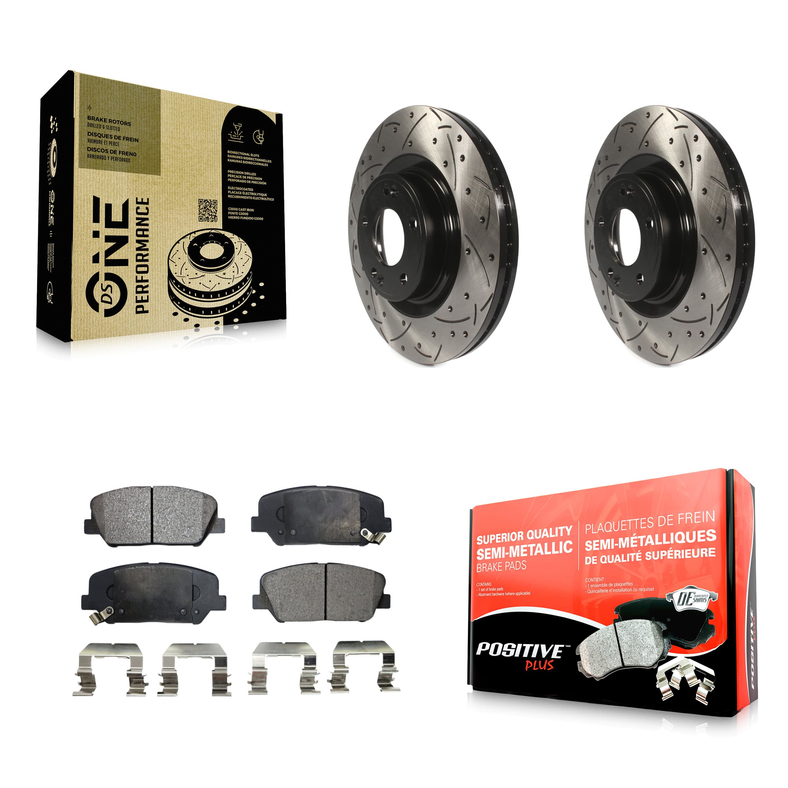 Transit Auto - KDF-100133 - Front Disc Brake Kits image 1