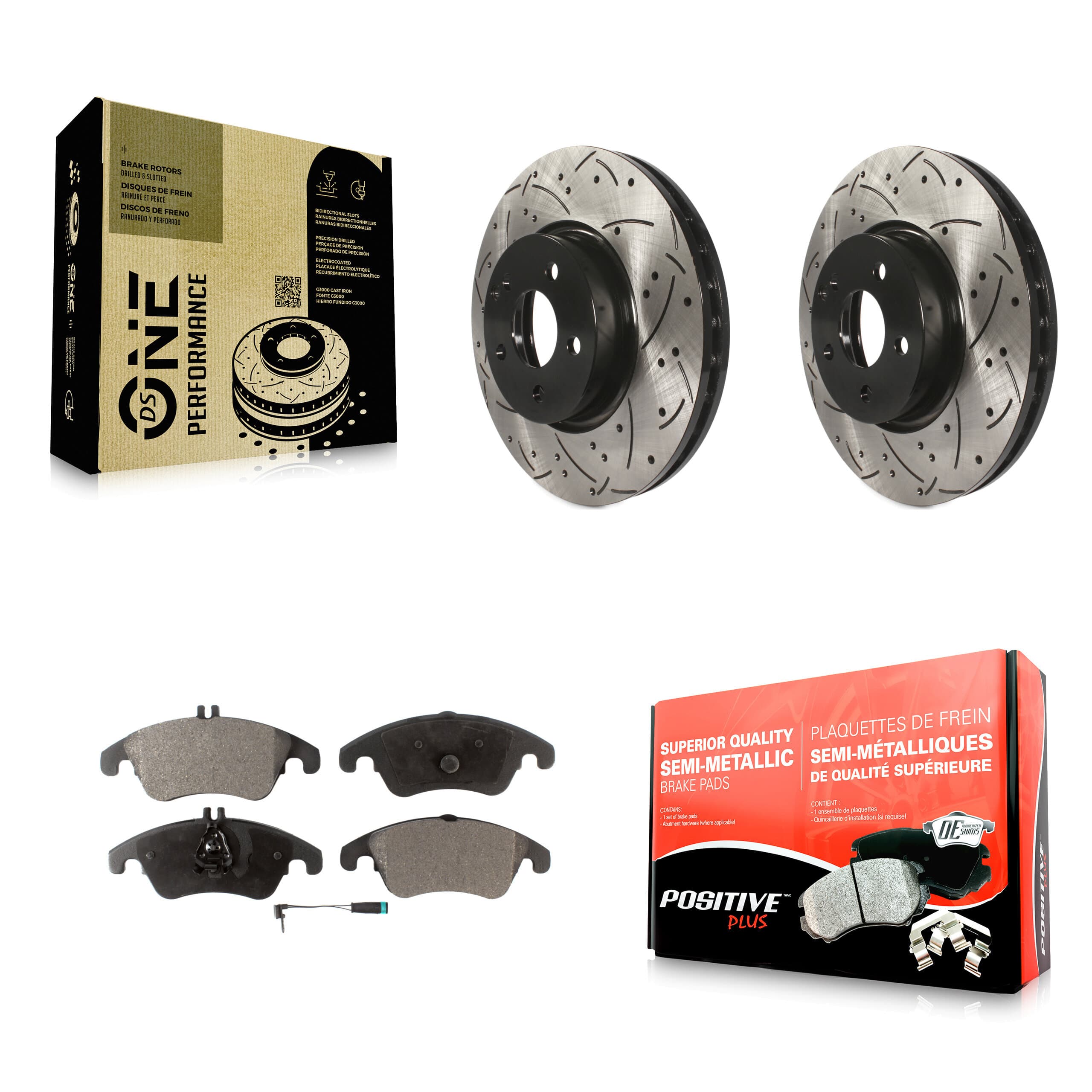 Transit Auto - KDF-100138 - Front Disc Brake Kits image 1