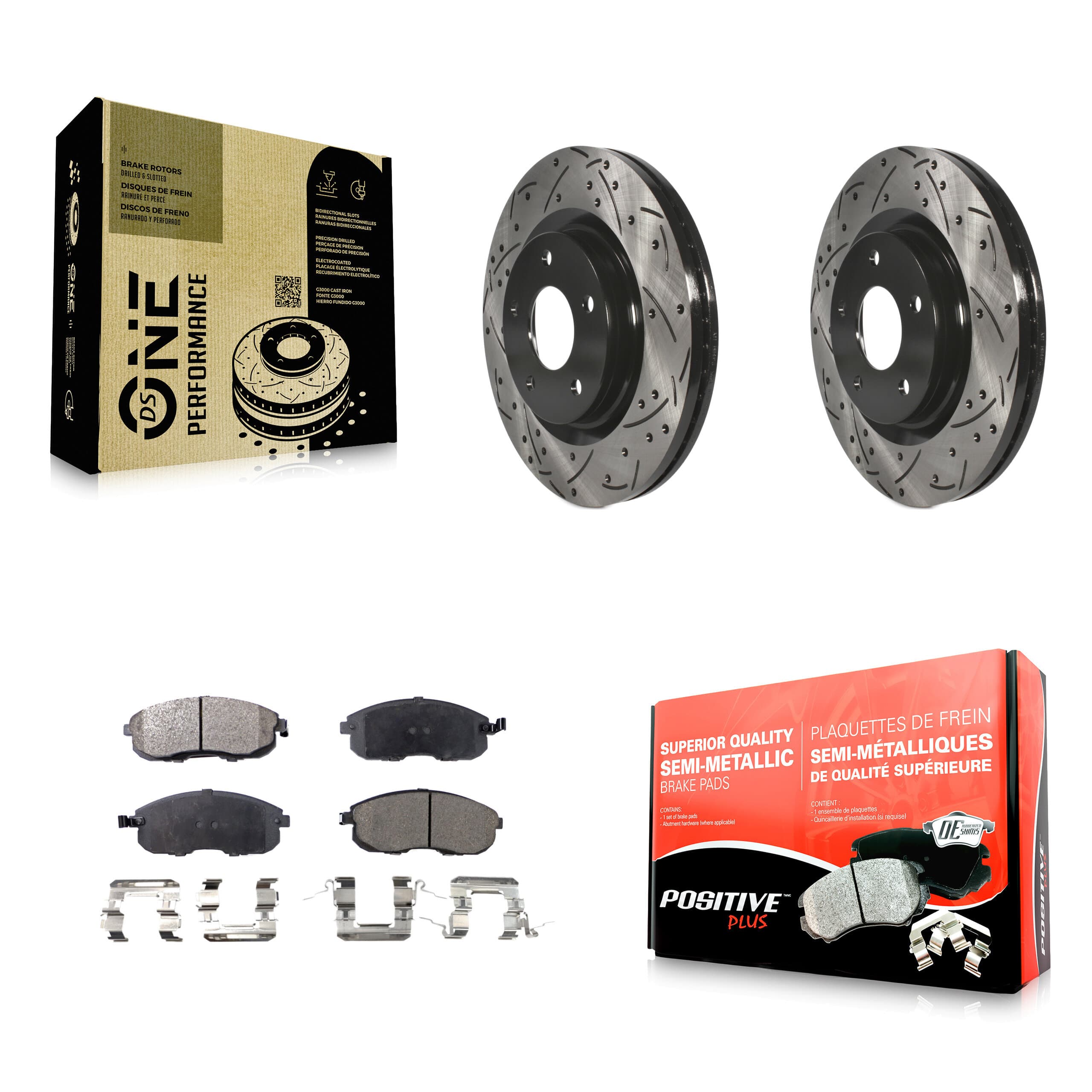 Transit Auto - KDF-100139 - Front Disc Brake Kits image 1