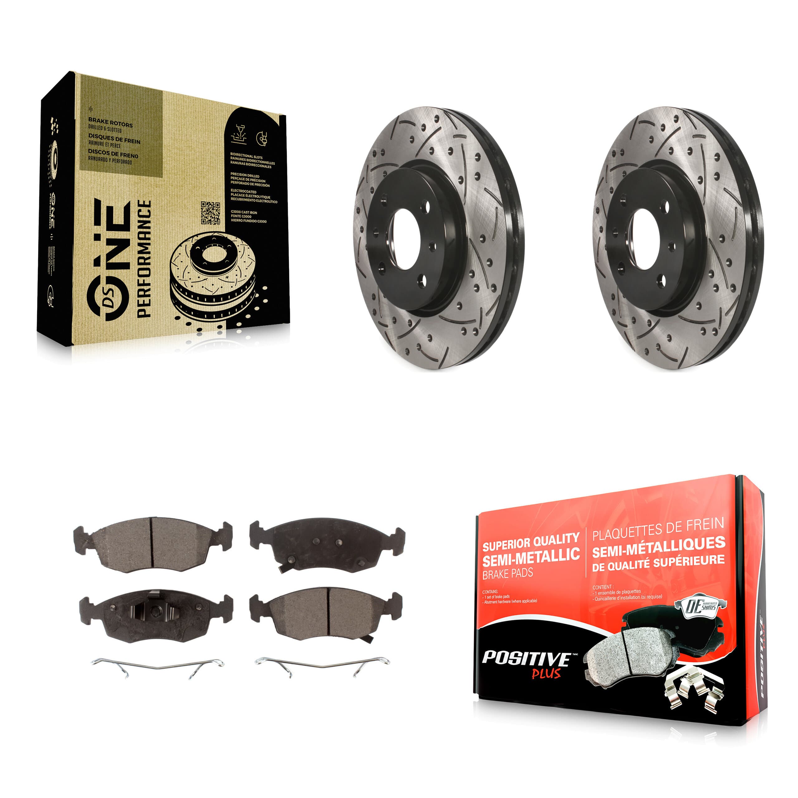 Transit Auto - KDF-100149 - Front Disc Brake Kits image 1