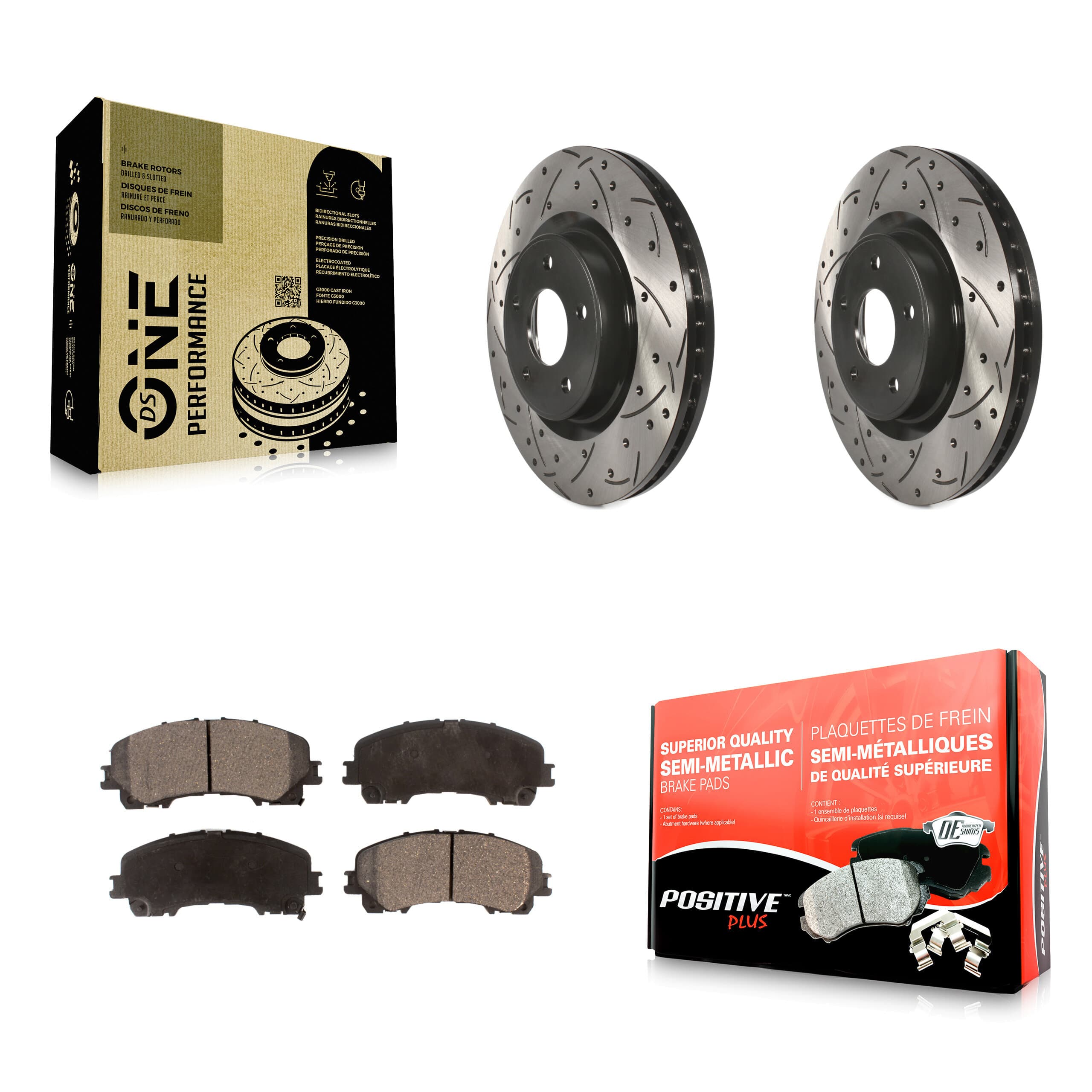 Transit Auto - KDF-100167 - Front Disc Brake Kits image 1