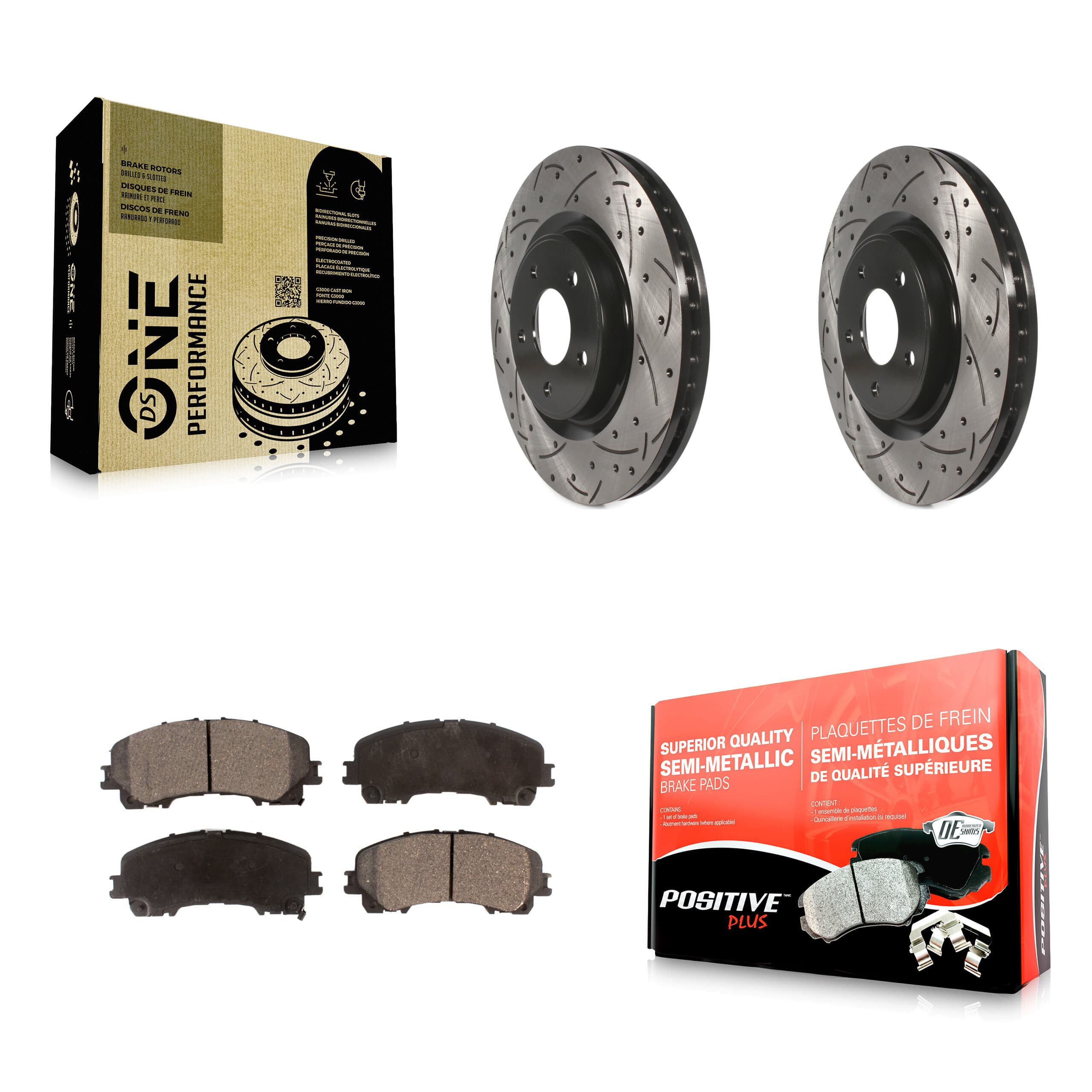 Transit Auto - KDF-100178 - Front Disc Brake Kits image 1