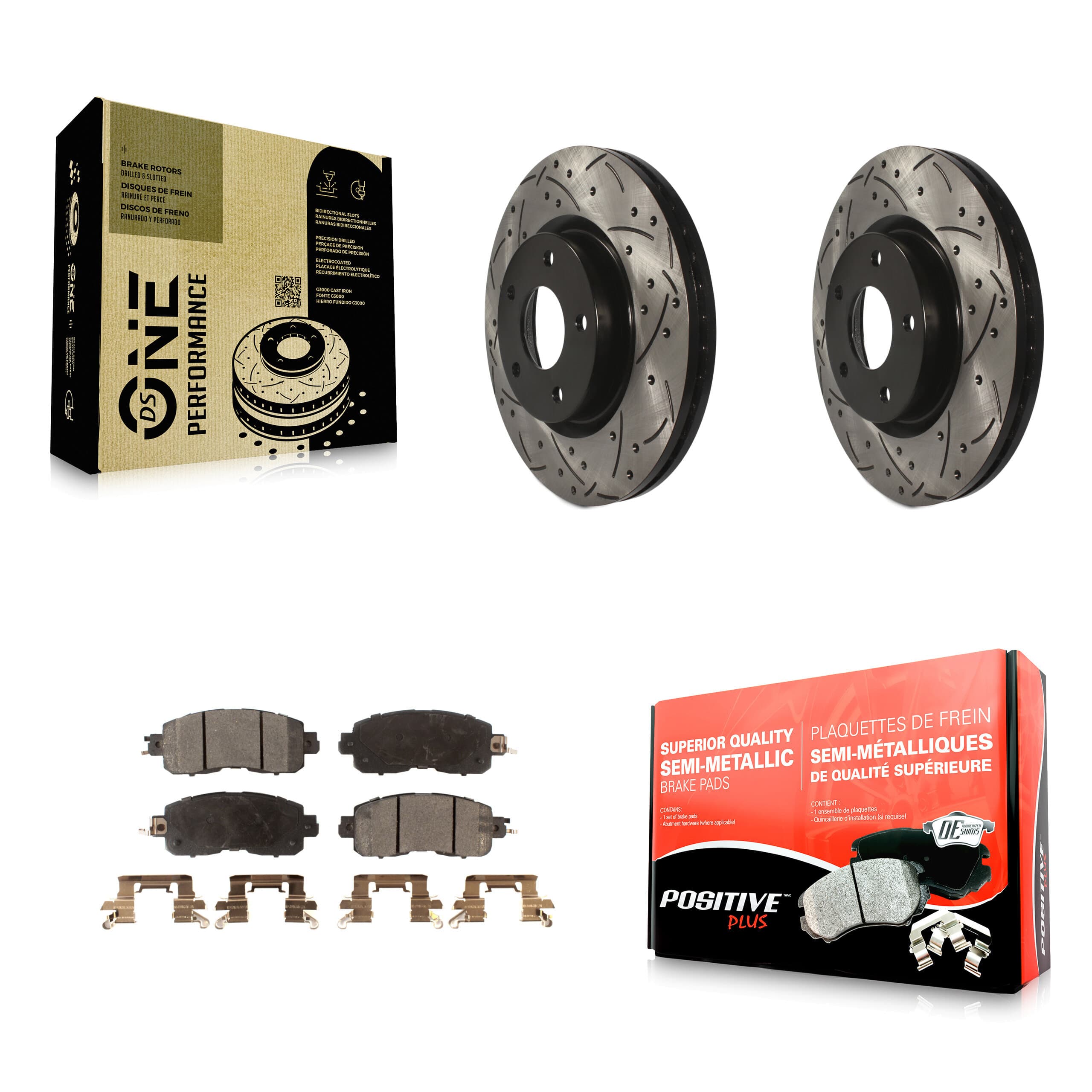 Transit Auto - KDF-100179 - Front Disc Brake Kits image 1