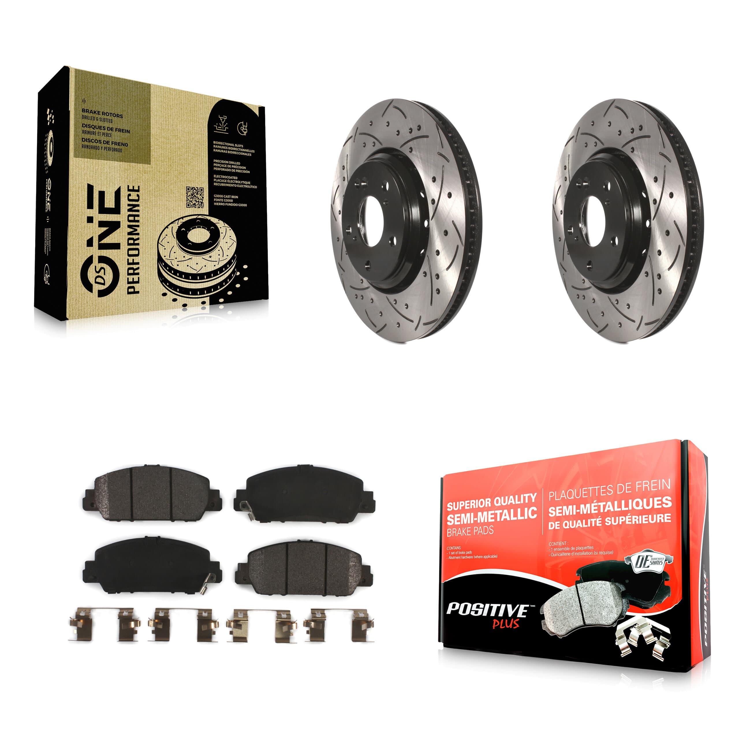 Transit Auto - KDF-100183 - Front Disc Brake Kits image 1