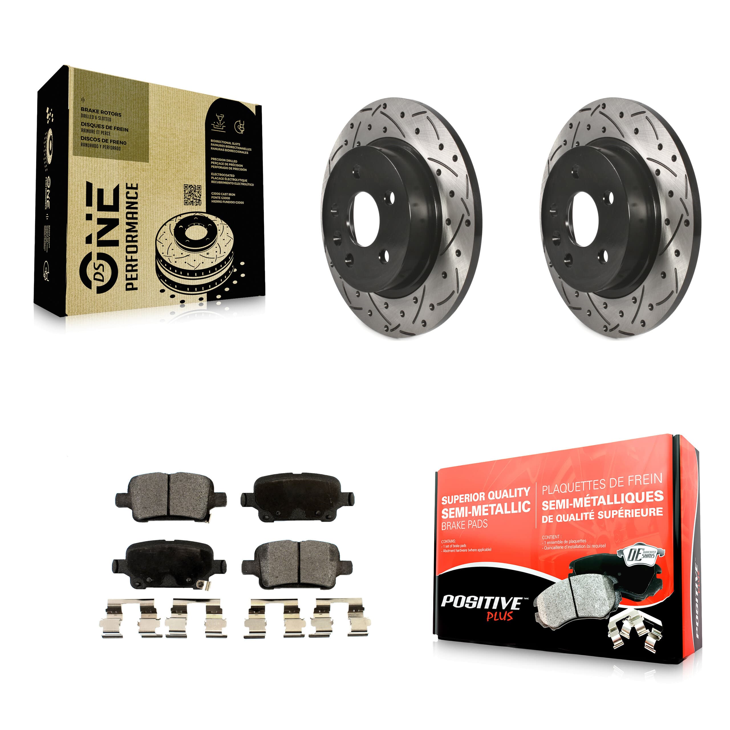 Transit Auto - KDF-100424 - Rear Disc Brake Kits image 1